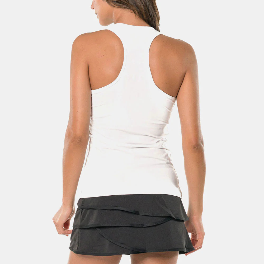Lucky in Love V-Neck Tank with Bra Women's