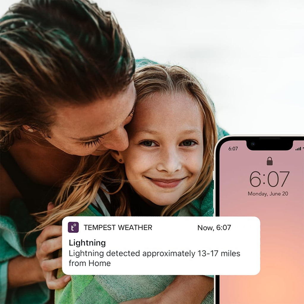 Tempest Weather Station with Built-in Wind Meter  Rain Gauge  and Accurate Weather Forecasts  Wireless  App and Alexa Enabled