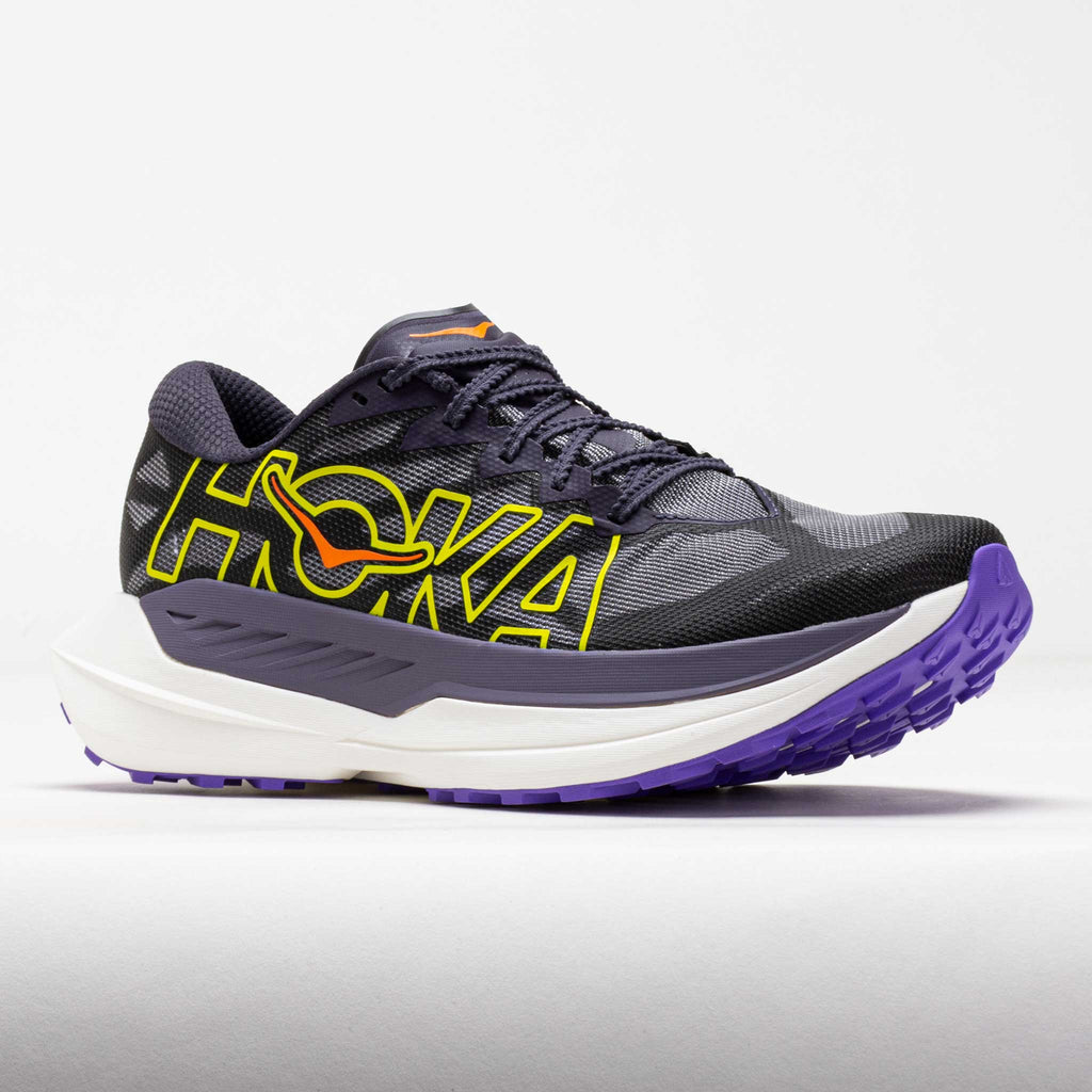 HOKA Rocket X Trail Men's Squid Ink/Neon Nebula