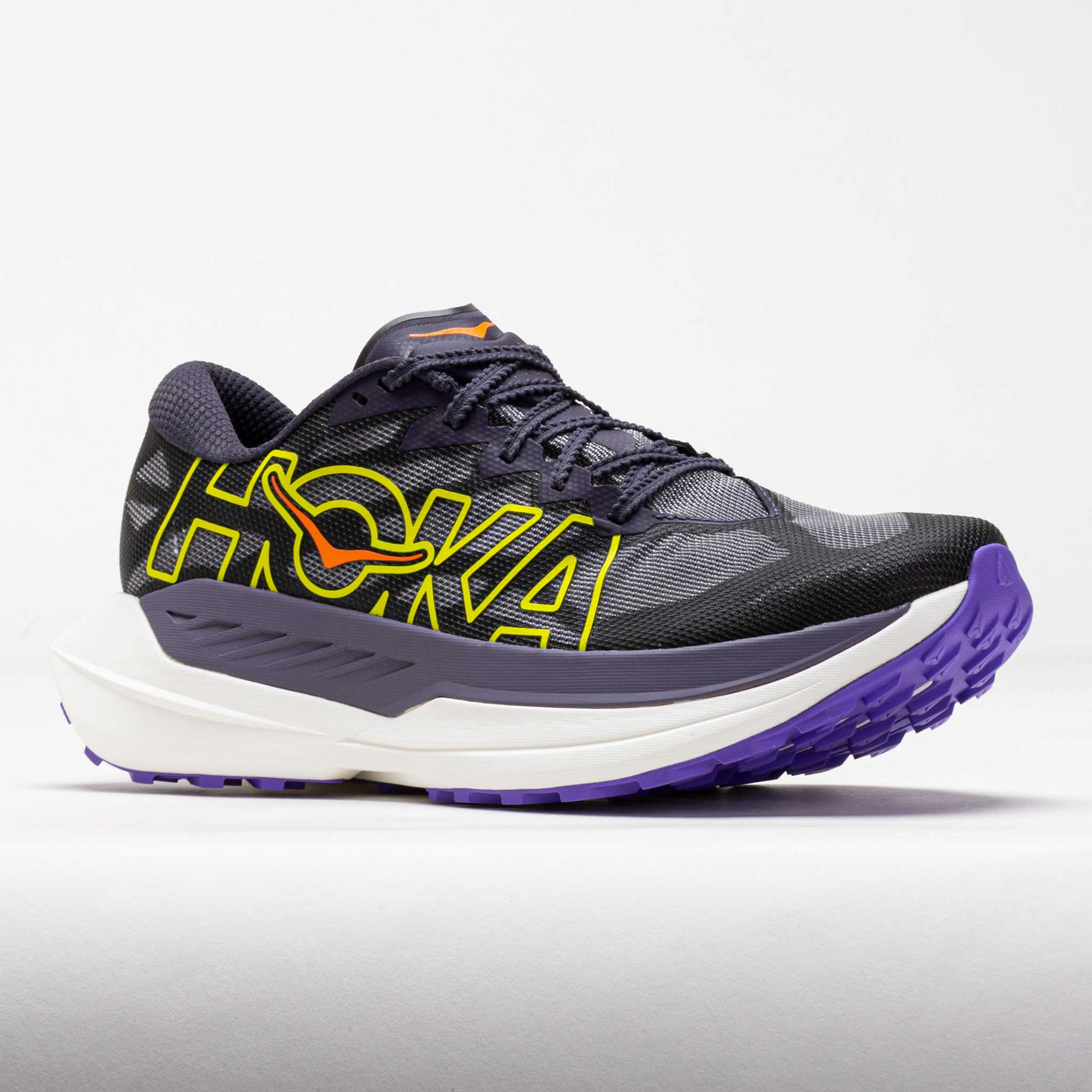 HOKA Rocket X Trail Men's Squid Ink/Neon Nebula