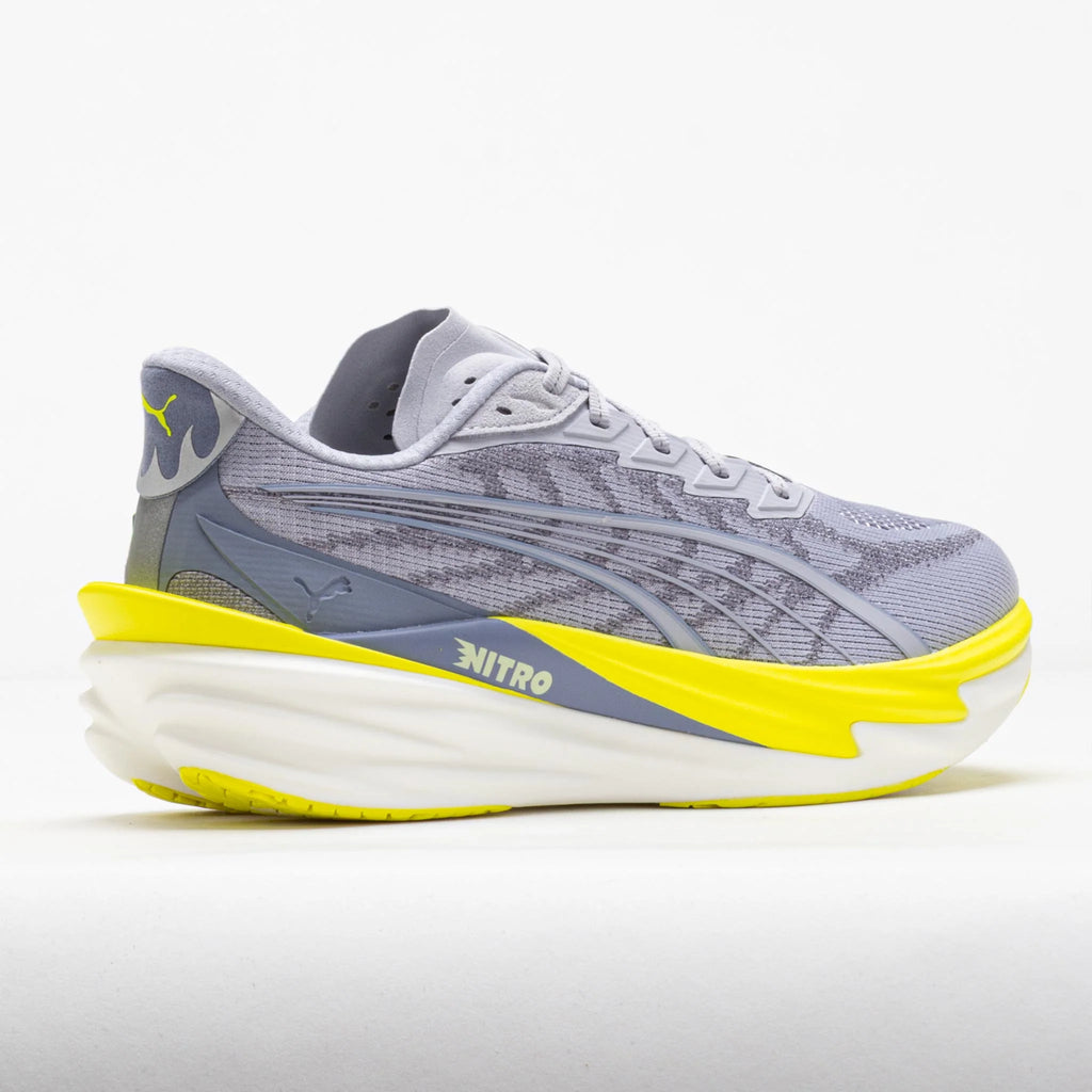 Puma Deviate NITRO 4 Men's Vibrant Silver/Lux Lime