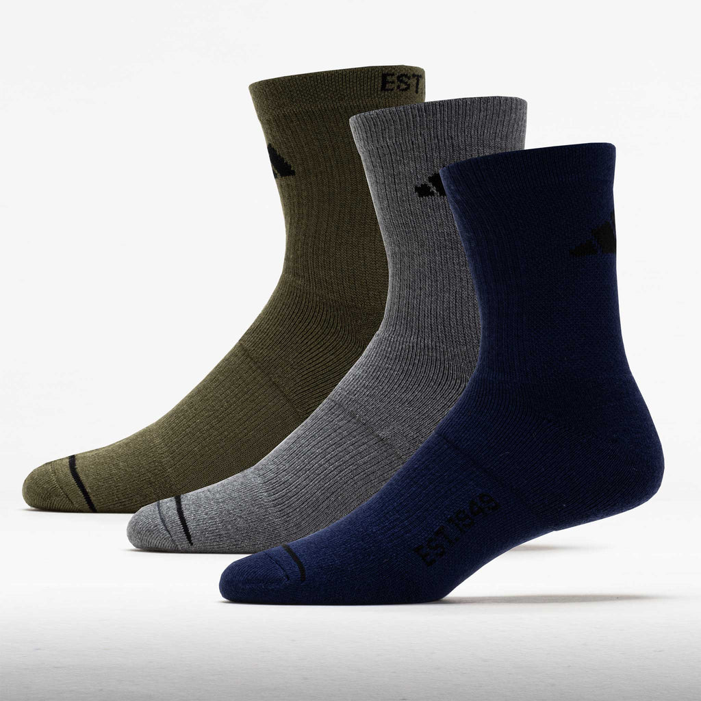 adidas Cushioned Sport 4.0 High Quarter Socks 3-Pack Men's