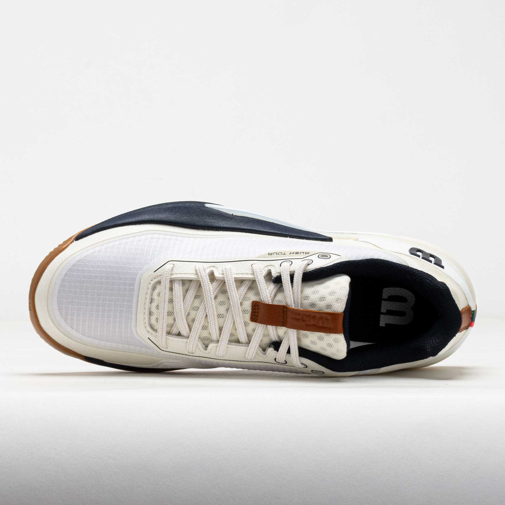 Wilson Rush Tour 5 Clay CLC Men's White/Navy Blazer/Gum