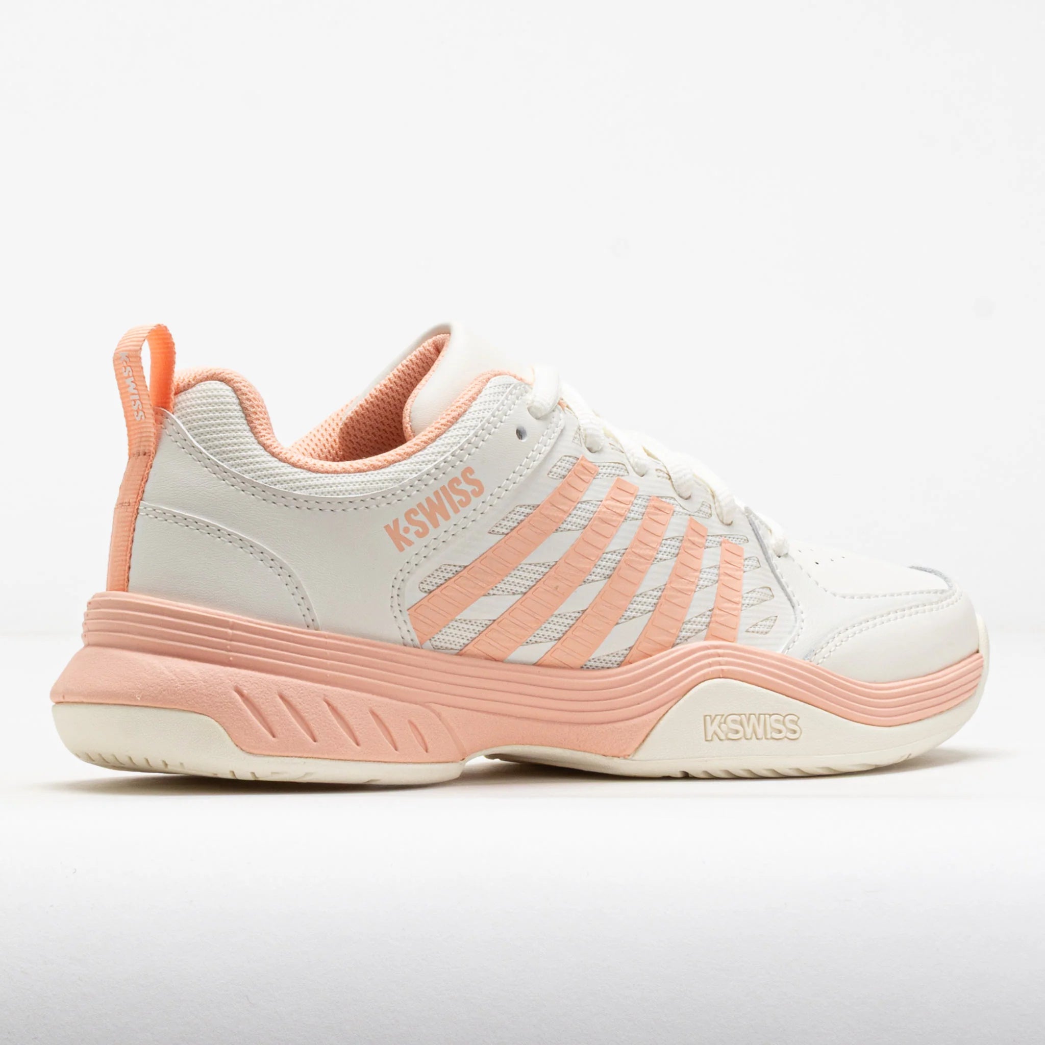 K-Swiss Court Express 2 Women's Egret/Peach Parfait
