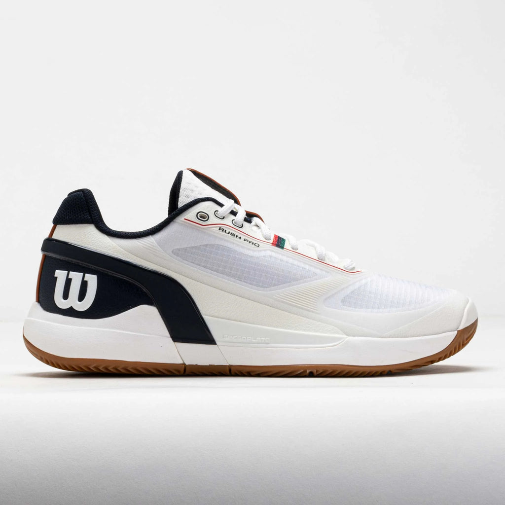 Wilson Rush Pro 5 Clay Men's White/Navy Blazer/Gum
