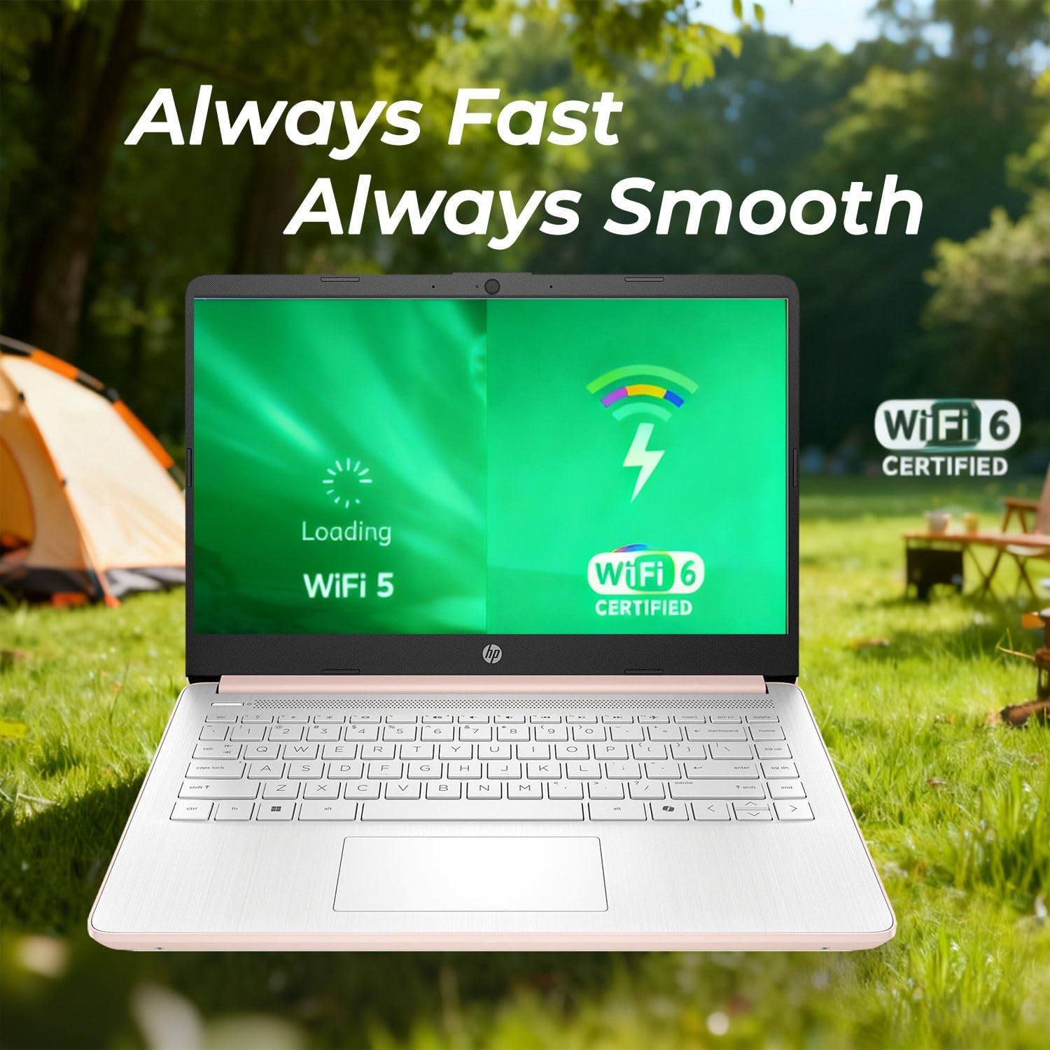 HP Latest Ultrabook Laptop with Copilot AI - 1.3TB Storage - 8GB RAM - Intel Core | Microsoft Office 365 Included  320GB SSD + 1TB Cloud Storage  Webcam  Windows 11 no Mouse | Essential Laptop
