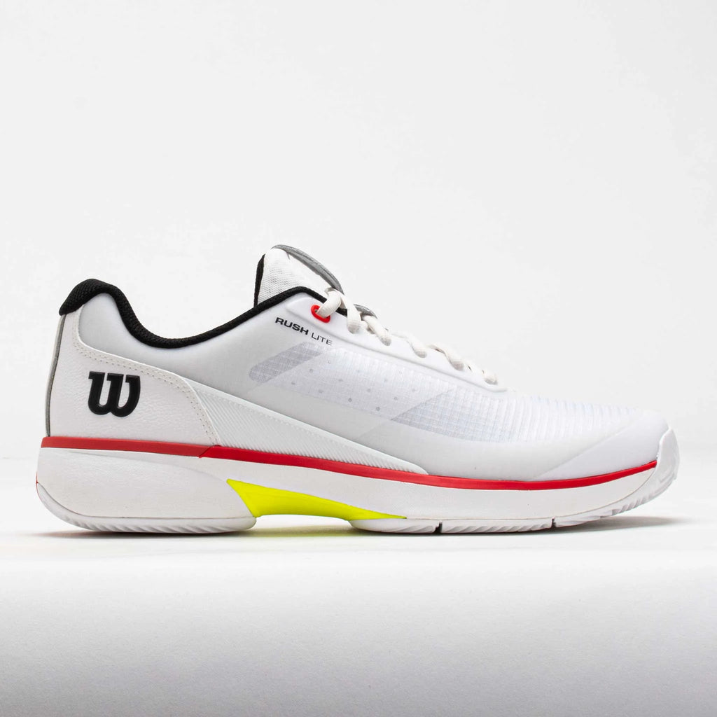 Wilson Rush Lite 5 Clay Men's White/Black/Infrared