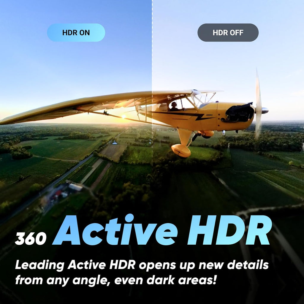 Insta360 X3 - Waterproof 360 Action Camera with 1/2" 48MP Sensors  5.7K 360 Active HDR Video  72MP 360 Photo  4K Single-Lens  60fps Me Mode  Stabilization  2.29" Touchscreen  AI Editing  Live Stream