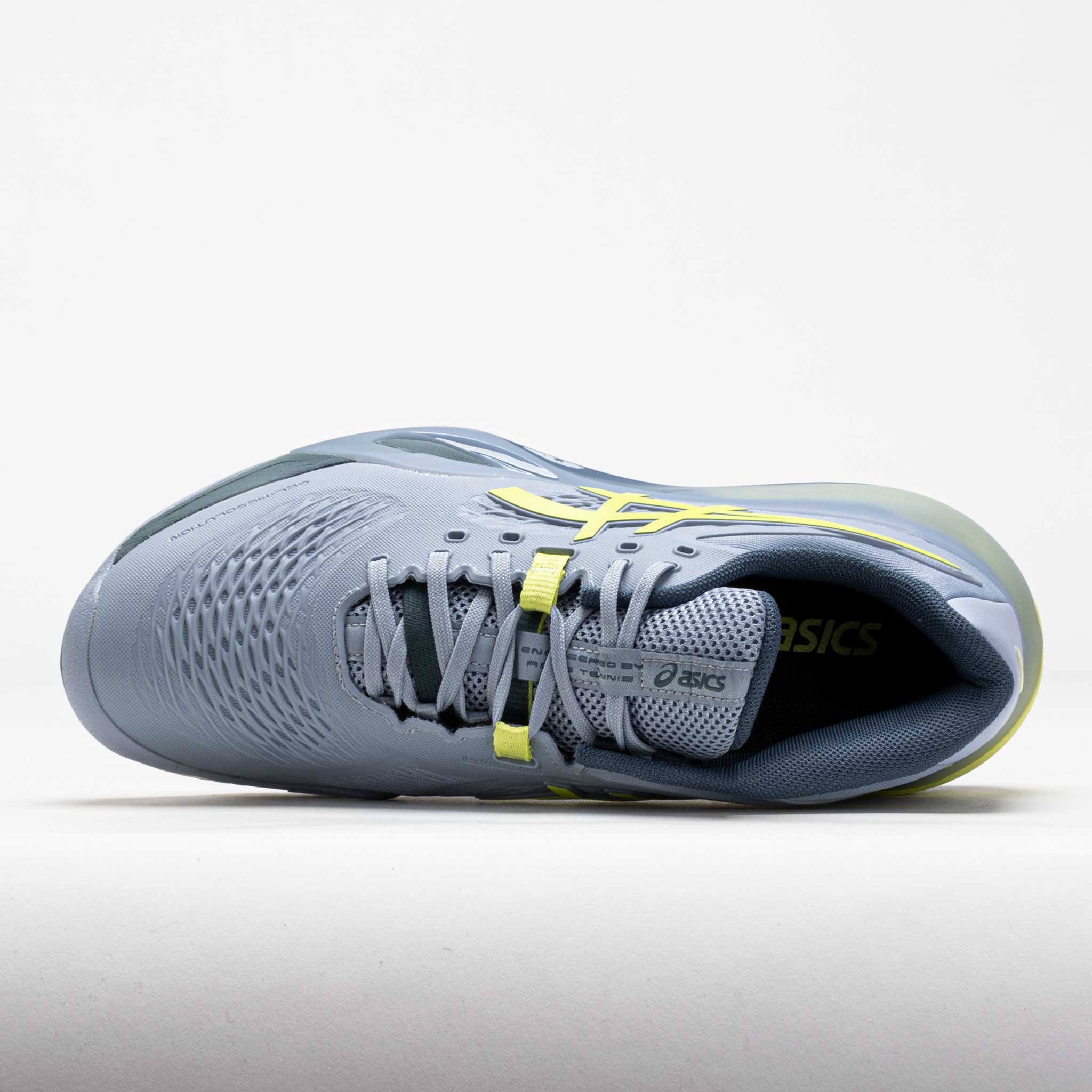 ASICS GEL-Resolution X Clay Men's Grey Blue/Pistachio