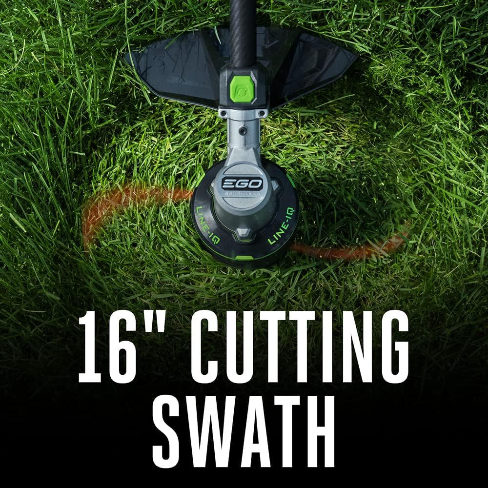 EGO Power+ ST1623T 56-Volt 16-Inch Cordless String Trimmer  4.0Ah Battery  320W Charger Included Plus Extra BA1400T 2.5Ah Battery