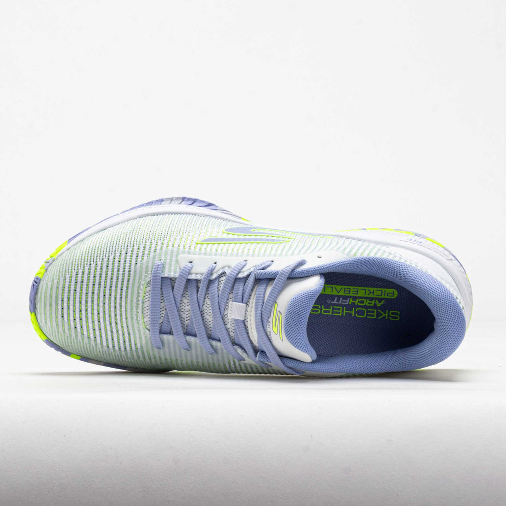 Skechers Viper Court Pro 2.0 Wide Women's White/Periwinkle