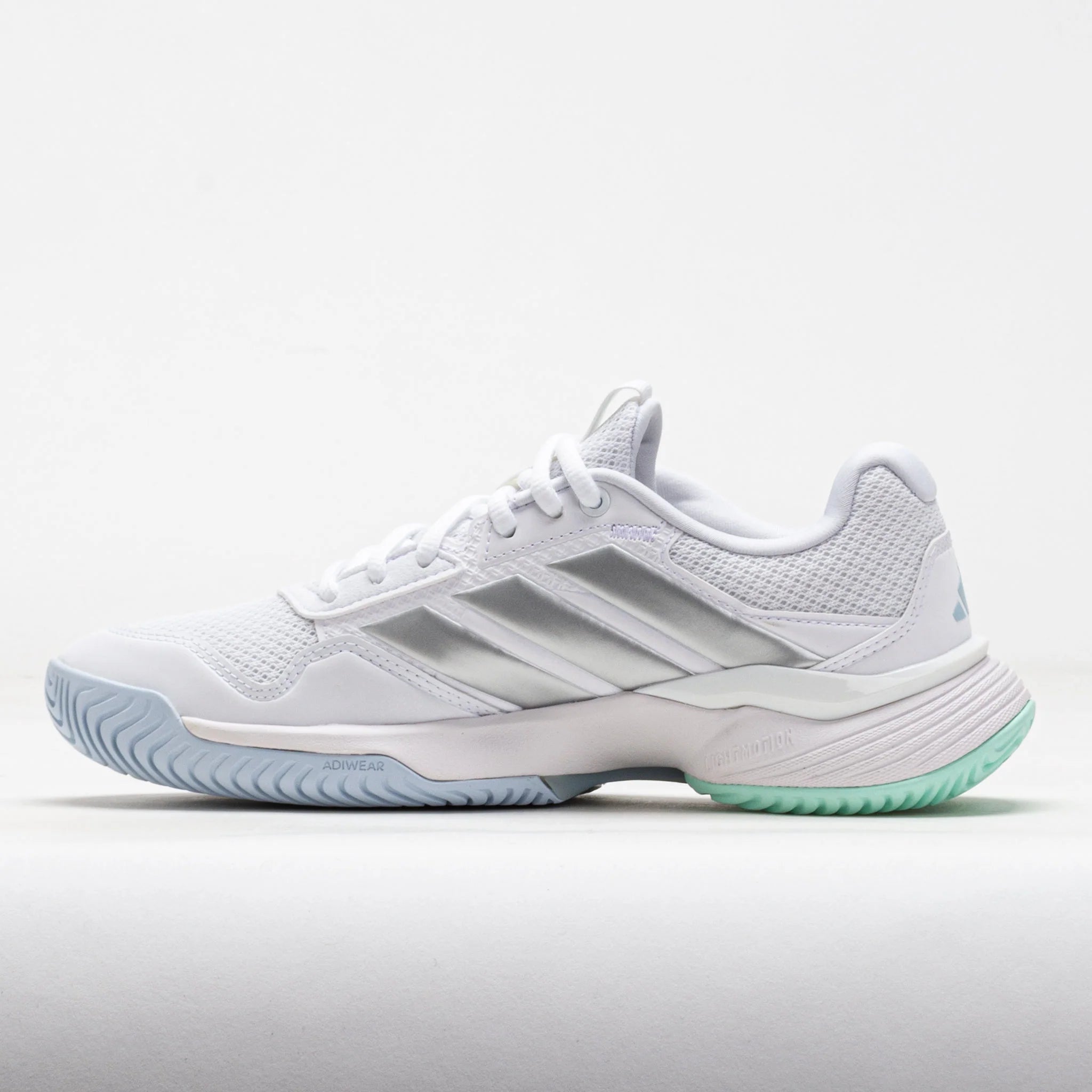 adidas GameCourt 3 Women's White/Silver Metallic/Ice Blue