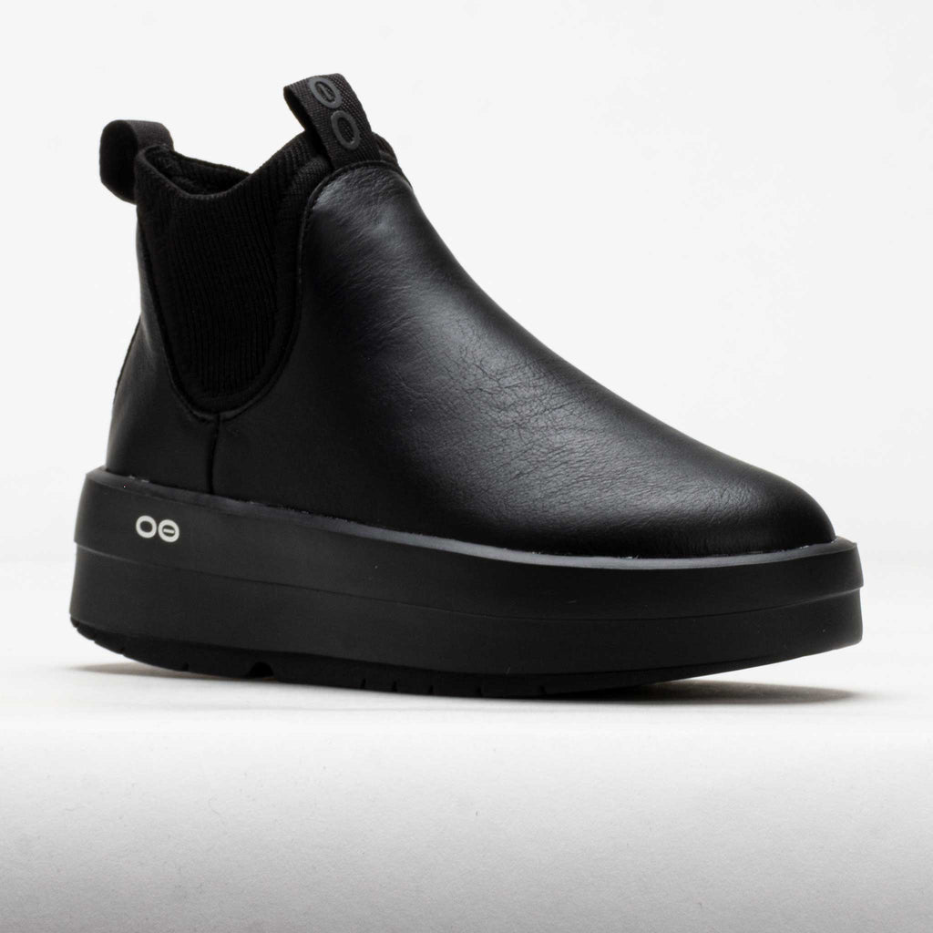 OOFOS OOmega Londoner Leather Women's Black