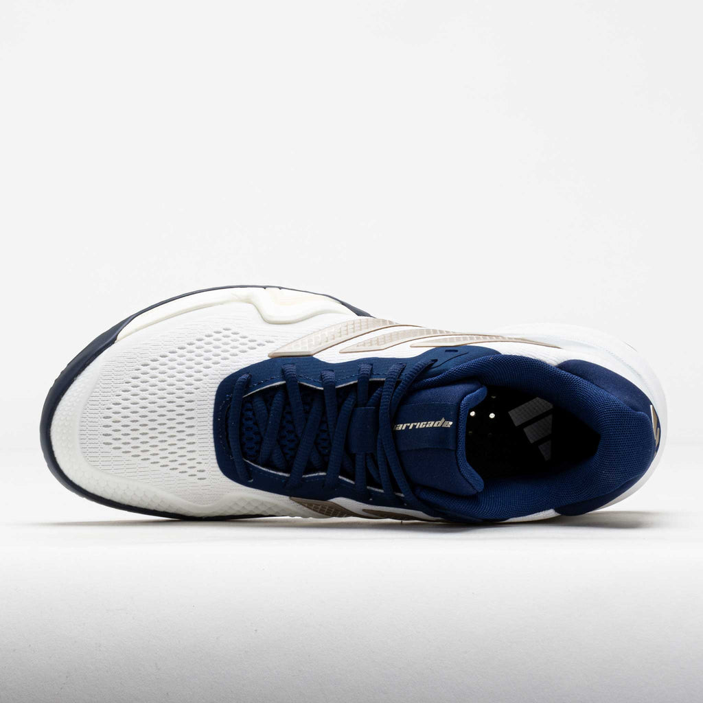 adidas Barricade 14 Men's White/Cyber Metallic/Dark Blue