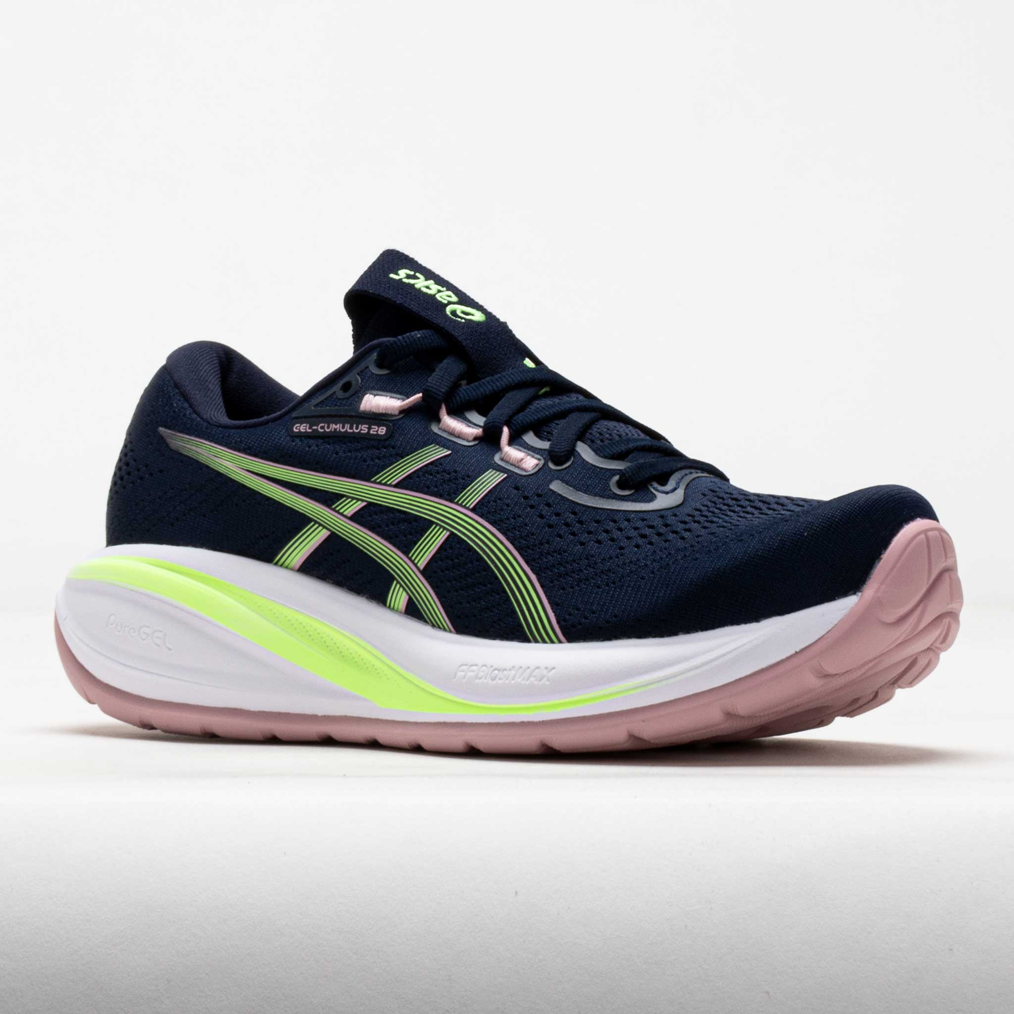 ASICS GEL-Cumulus 28 Women's Midnight/Illuminate Green