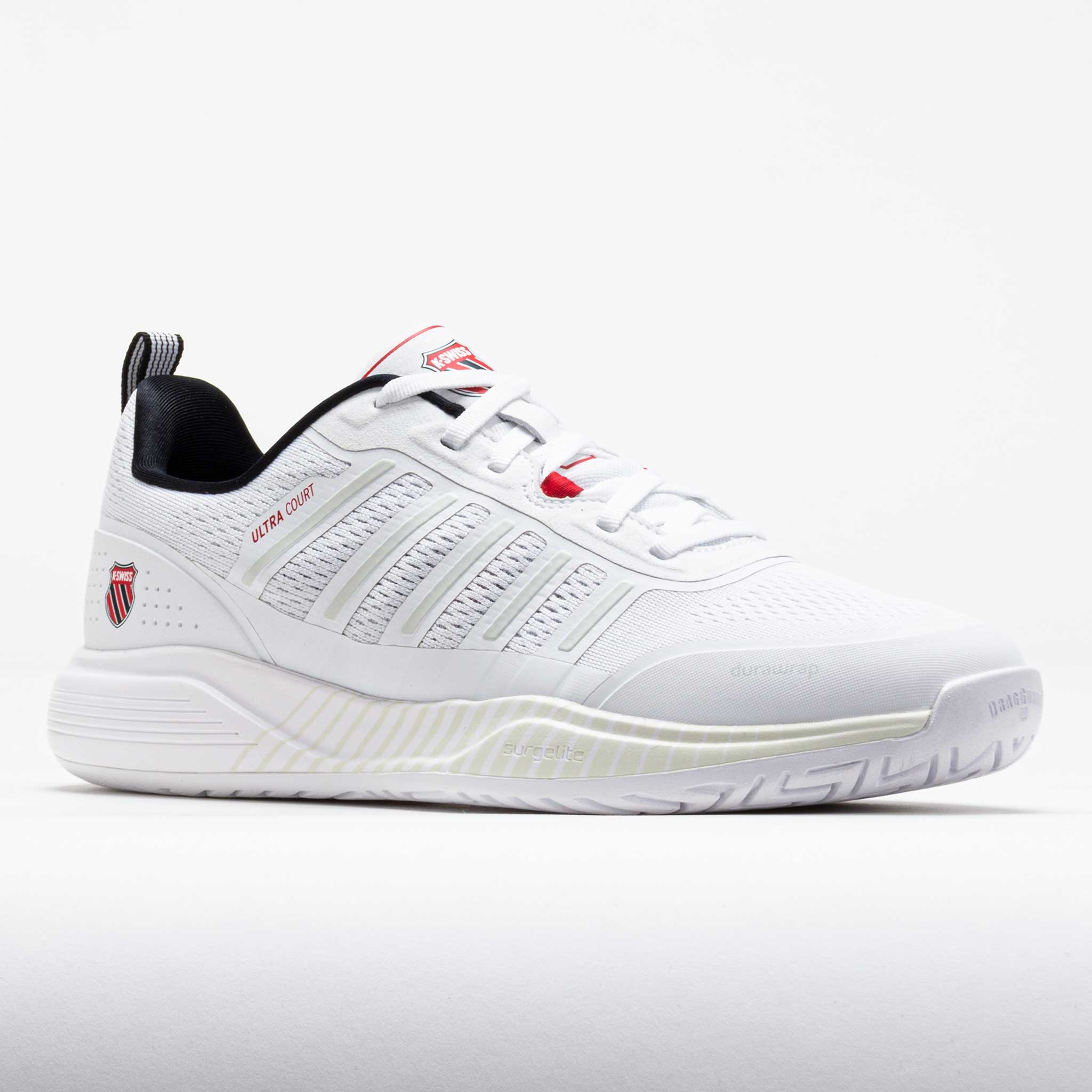K-Swiss Ultra Court Men's White/Black/Mars Red