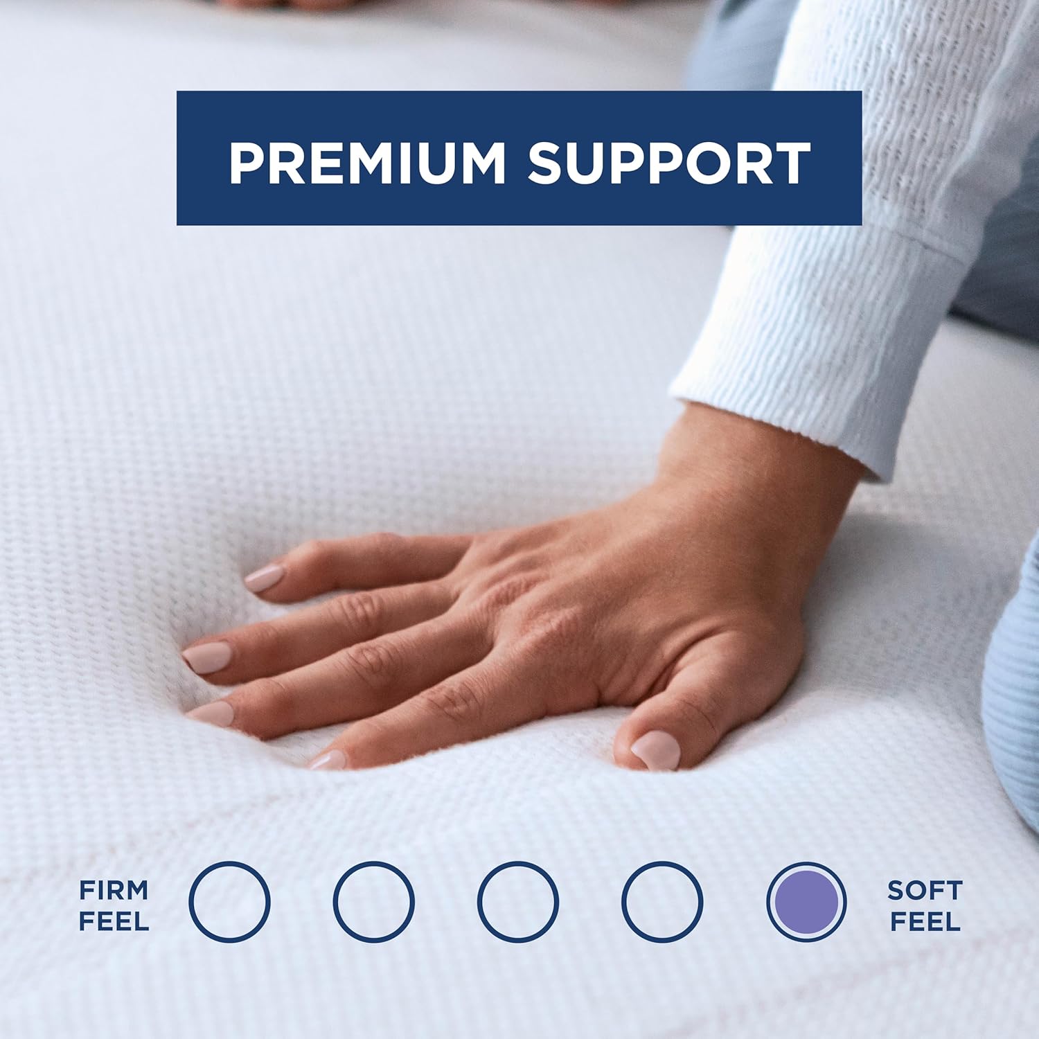 TEMPUR-Adapt (Supreme) 3" Memory Foam Mattress Topper, King