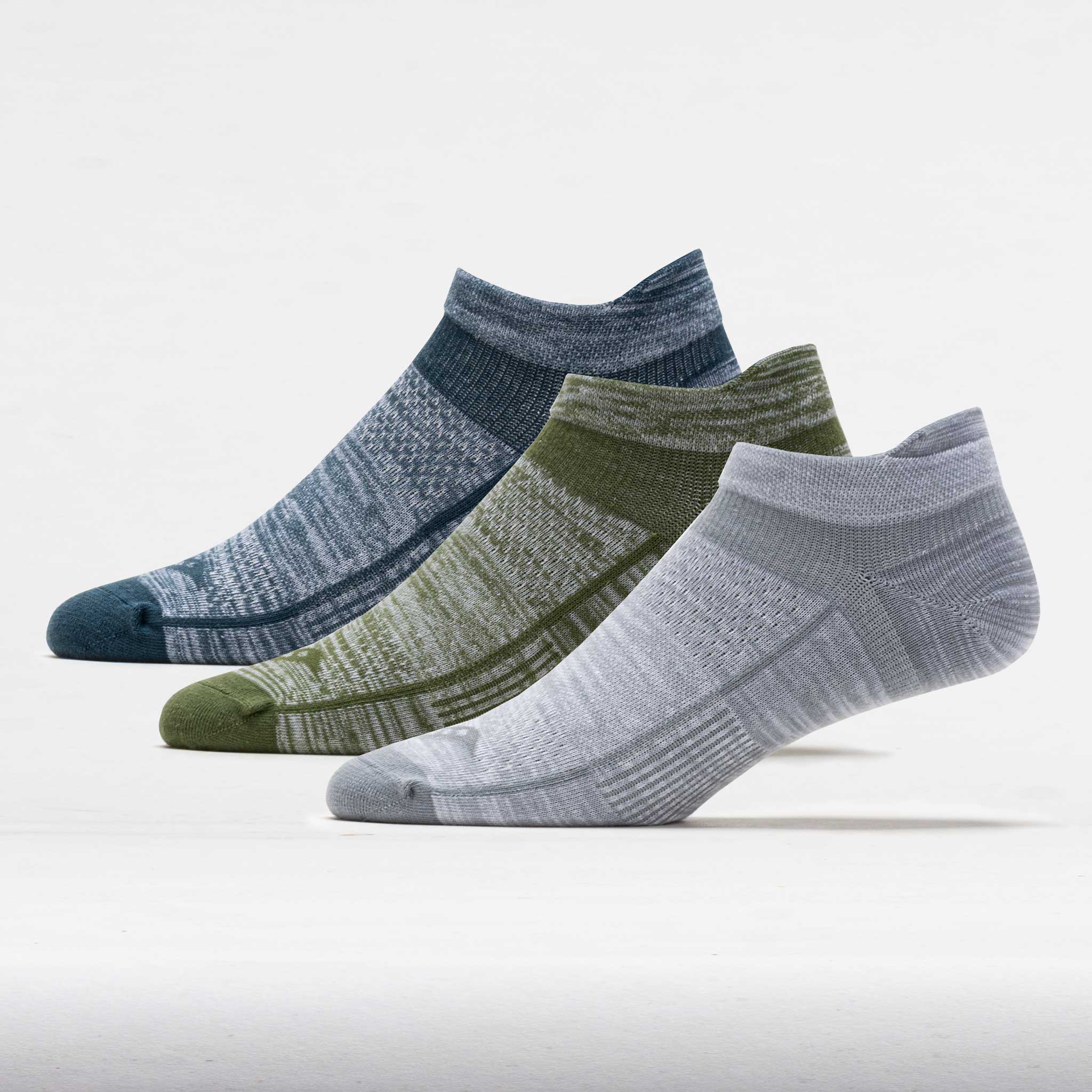 Saucony Inferno Ultralight No Show Tab Socks (3 Pack)