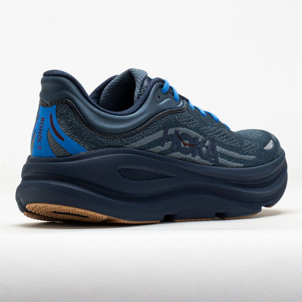 HOKA Bondi 9 Men's Glimmering Blue/Overcast
