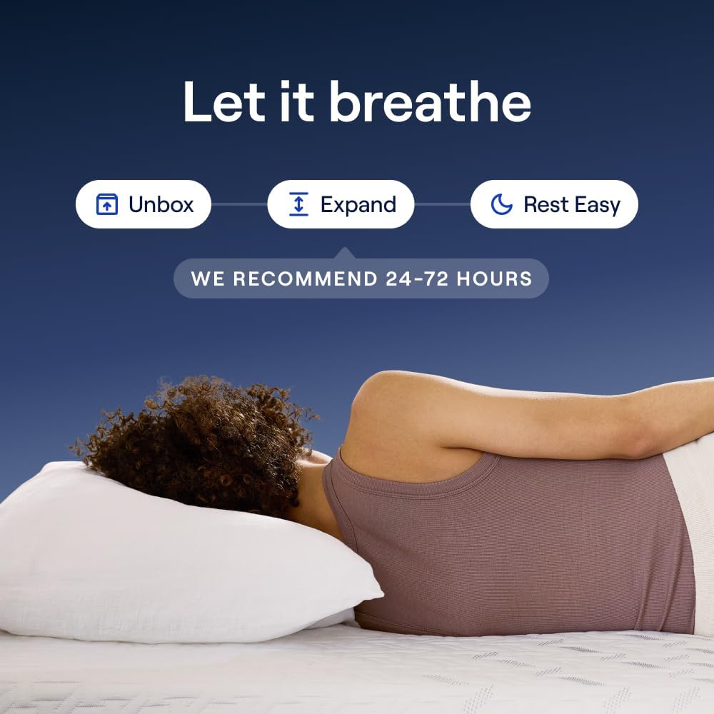 Nectar Classic Hybrid 12” King Mattress - Medium Firm - Memory Foam & Innerspring Coils - Cooling Top Layer - Back Pain Relief - Mattress in a Box - 365-Night Trial & Forever Warranty