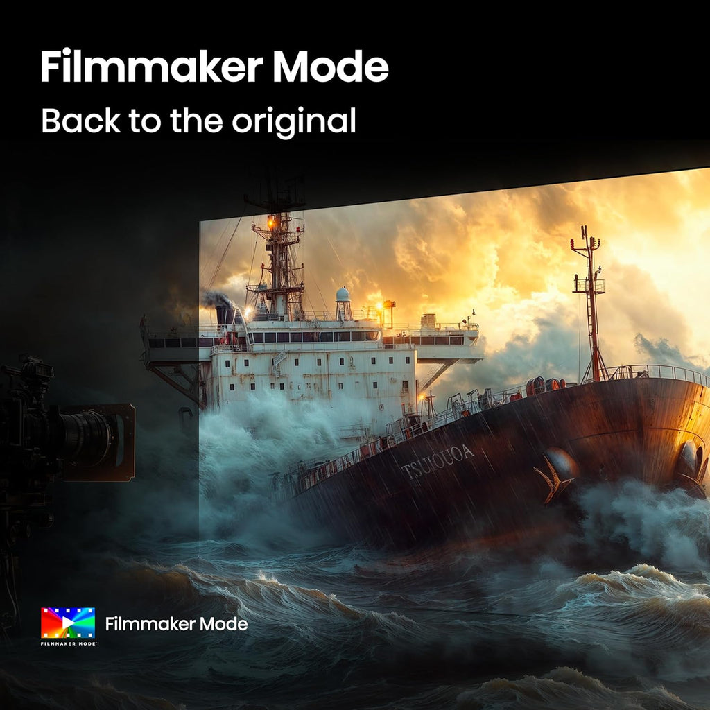 Hisense 65" E6 Cinema Series Hi-QLED 4K UHD Smart Fire TV (65E6QF  2025 Model) -AI Light Sensor  Dolby Vision · Atmos  Voice Remote with Alexa  Motion Rate 120  HDR 10+ Adaptive  Game Mode Plus