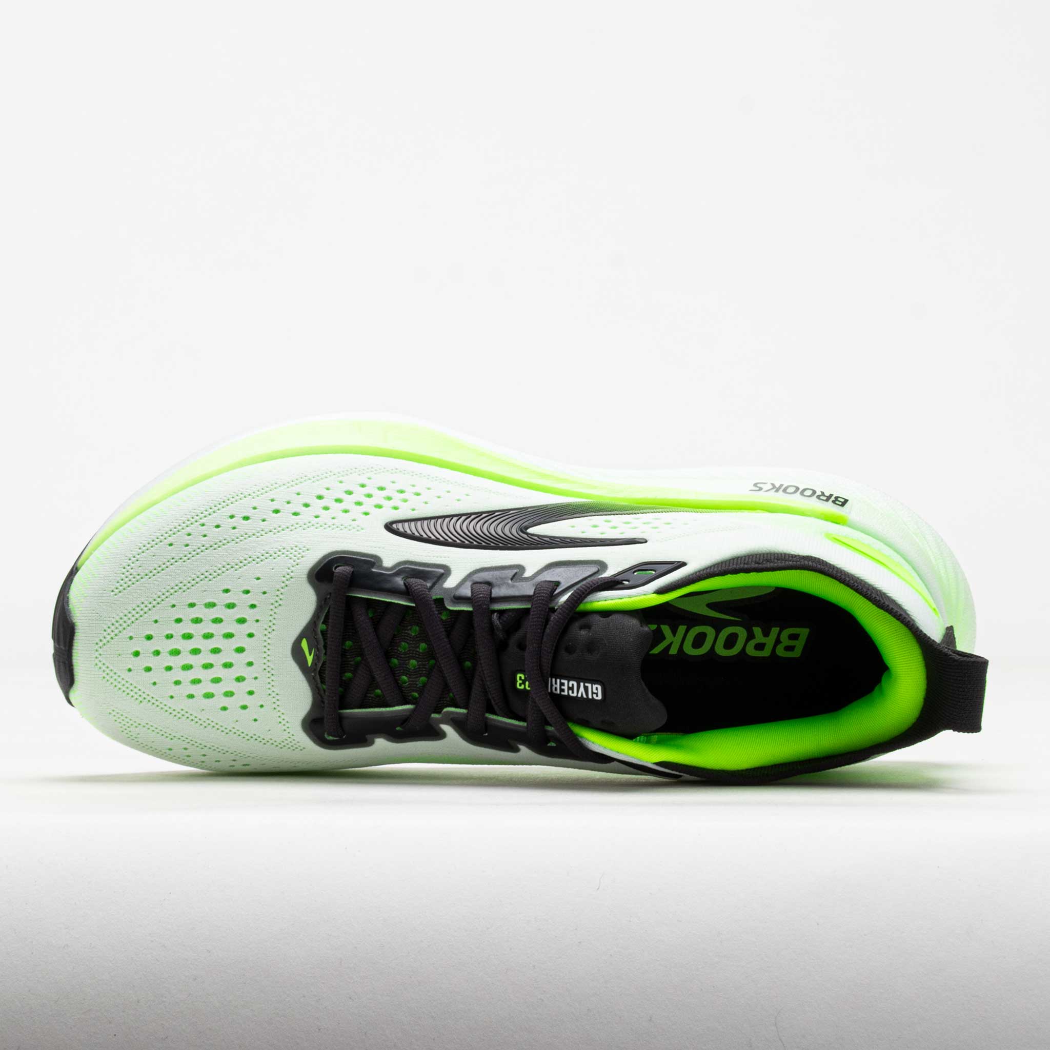 Brooks Glycerin 23 Men's White/Phantom/Green Gecko
