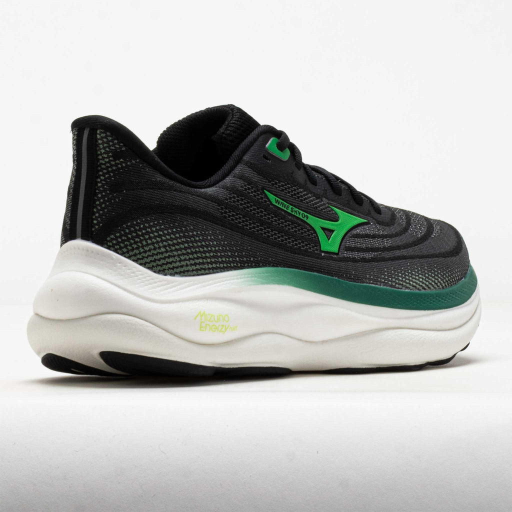 Mizuno Wave Sky 9 Men's Black/Goblin Green