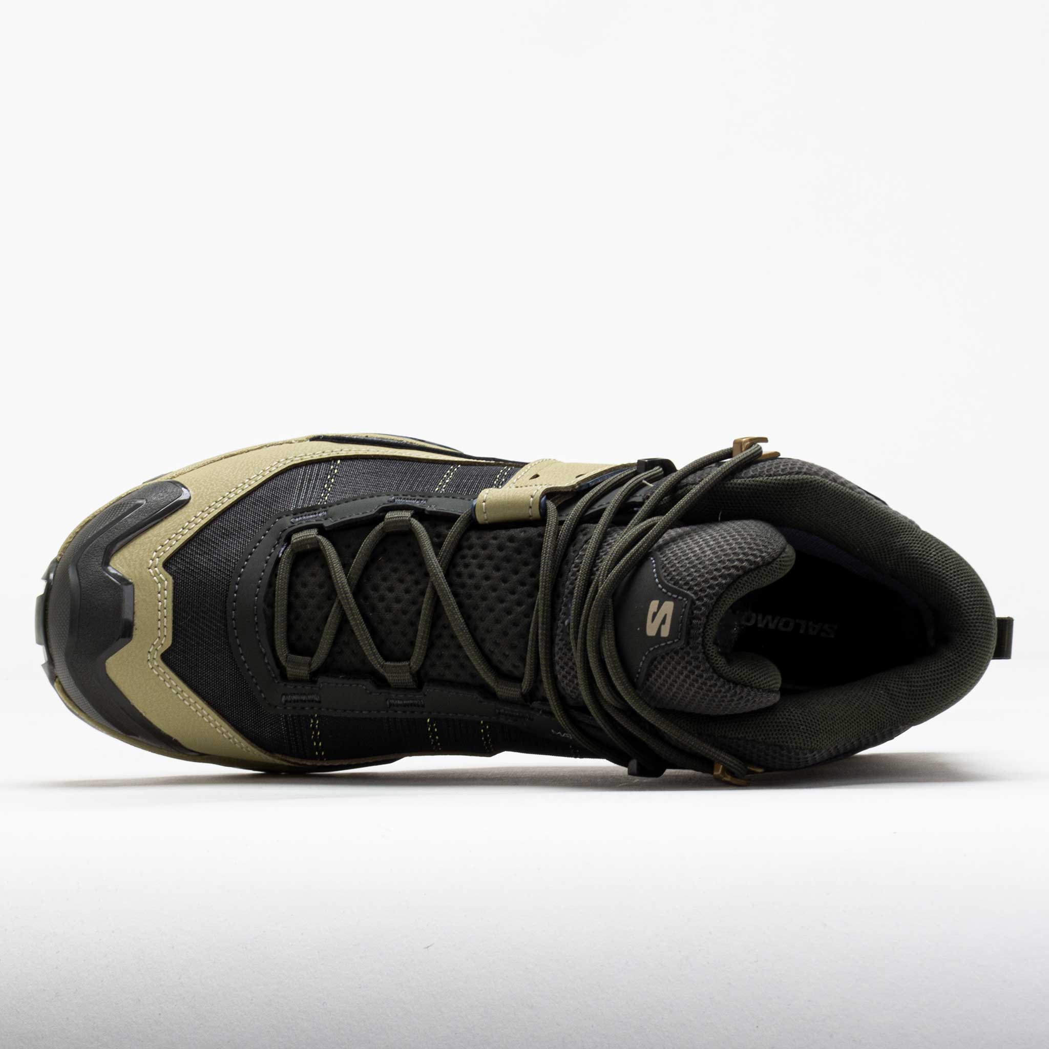 Salomon X Ultra 5 Mid GTX Men's Peat/Gray Green/Blue Nights