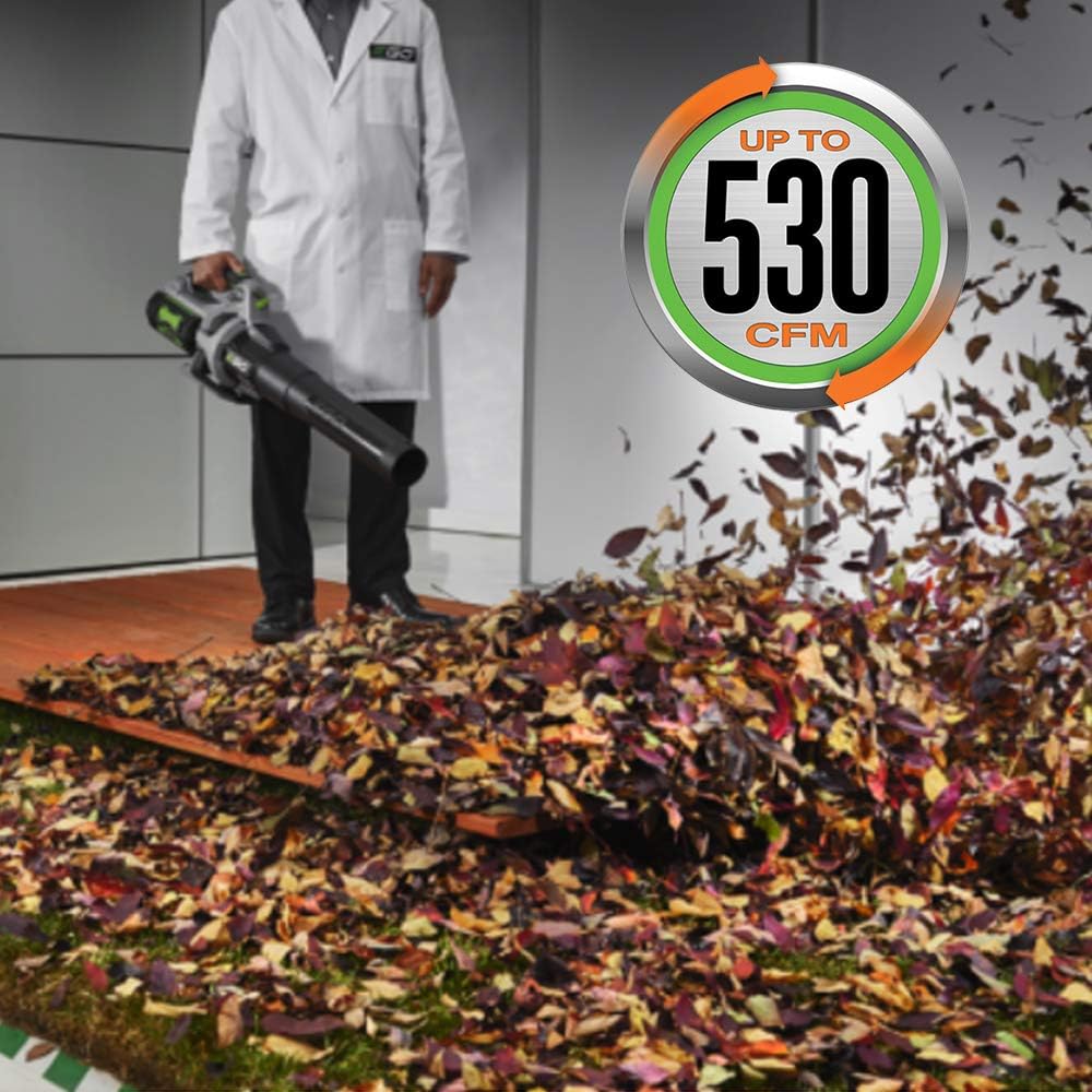 EGO POWER+ Combo  Cordless Trimmer and Blower  15" Trimmer for Weeds and Grass with Rapid Reload and Cordless Electric 530 CFM Blower  Includes 56V 2.5Ah Battery and Charger - ST1502LB