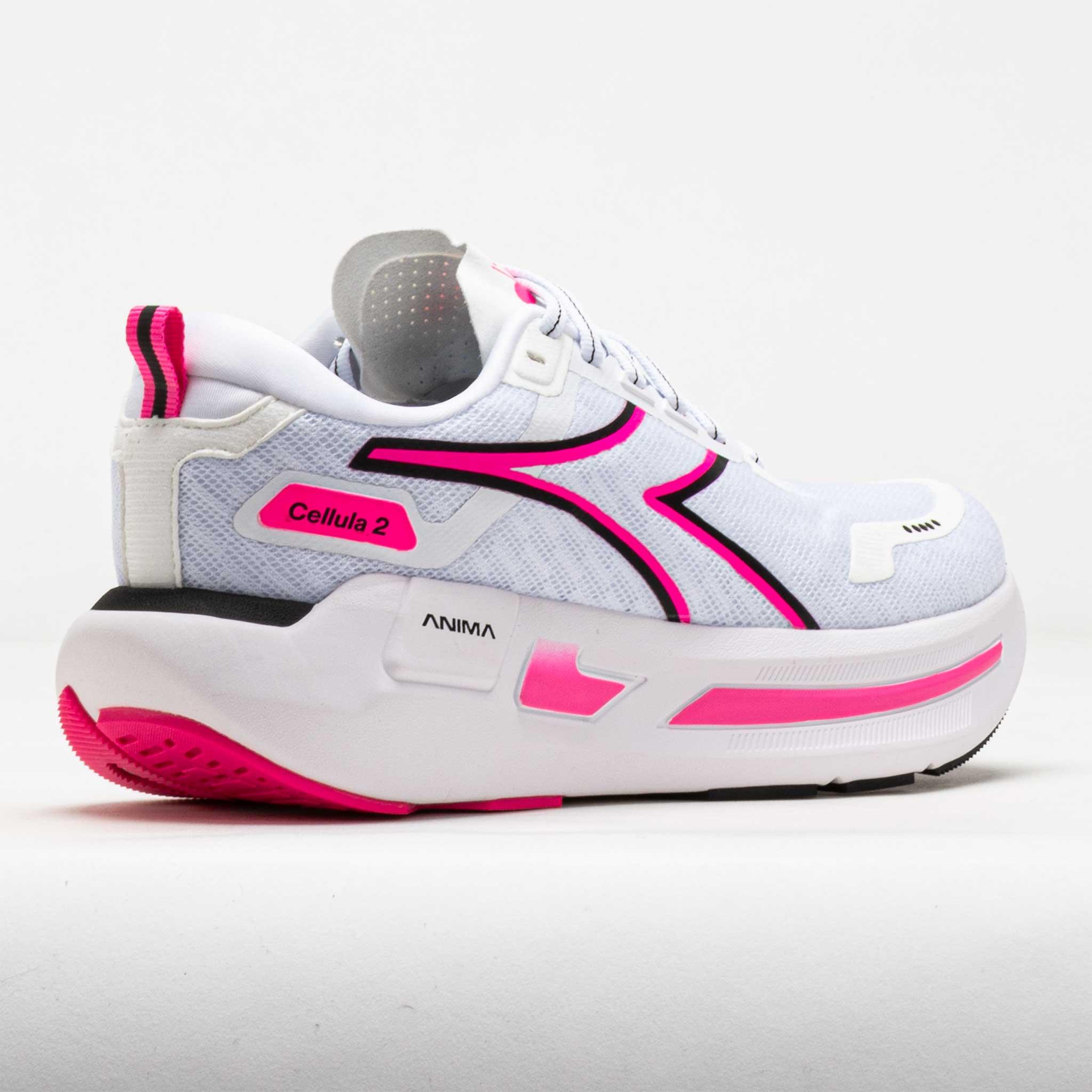Diadora Cellula 2 Women's White/Black/Pink Fluorescent