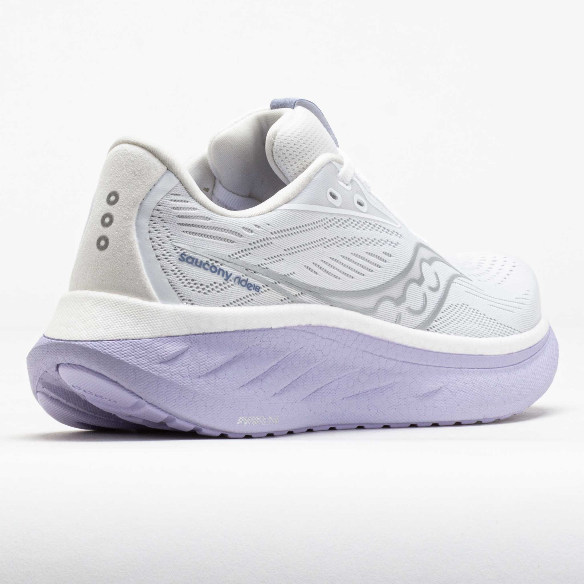 Saucony Ride 18 Women's White/Thistle