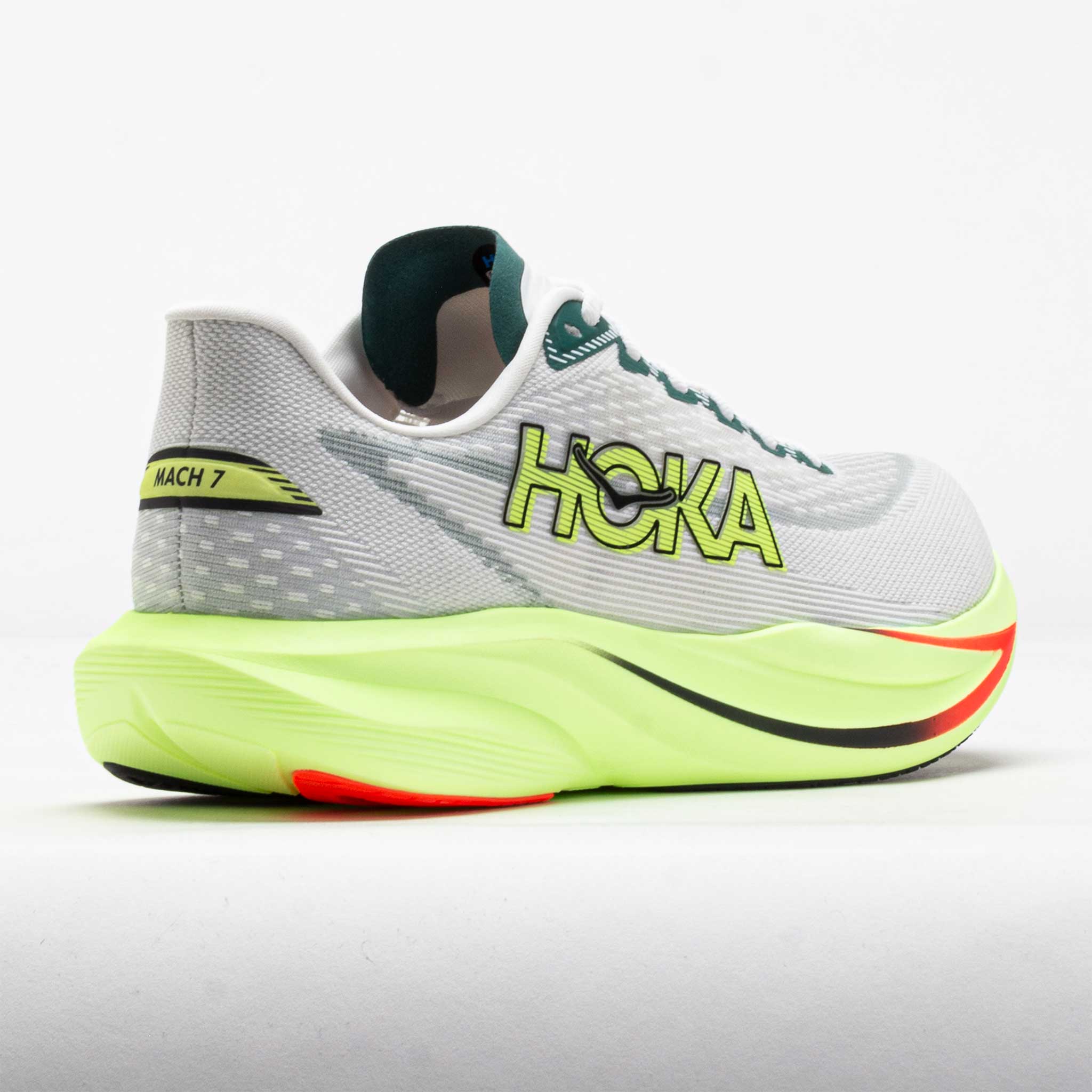 HOKA Mach 7 Men's Frost/Neon Yuzu
