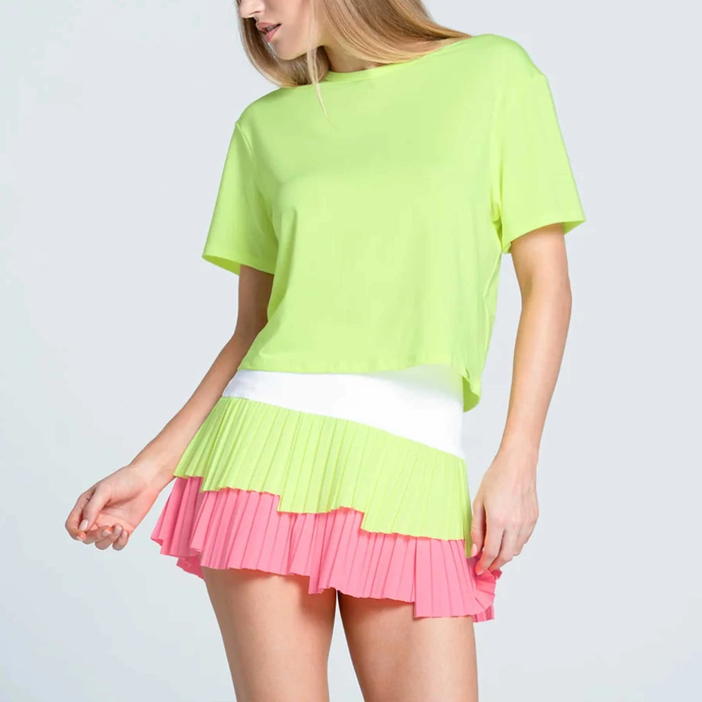 Lucky in Love Power Box Tee Women's
