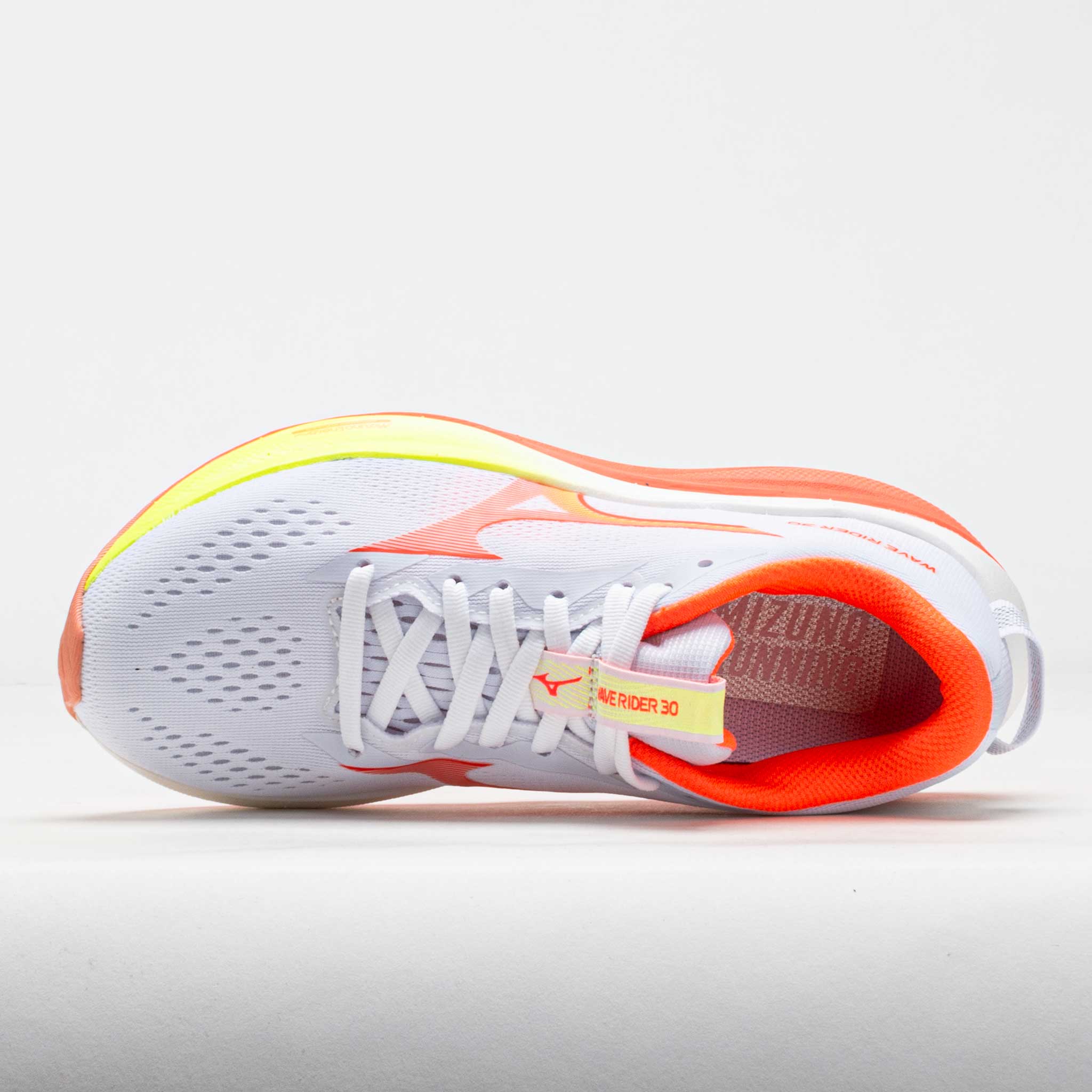 Mizuno Wave Rider 30 Women's White/Flamingo Coral