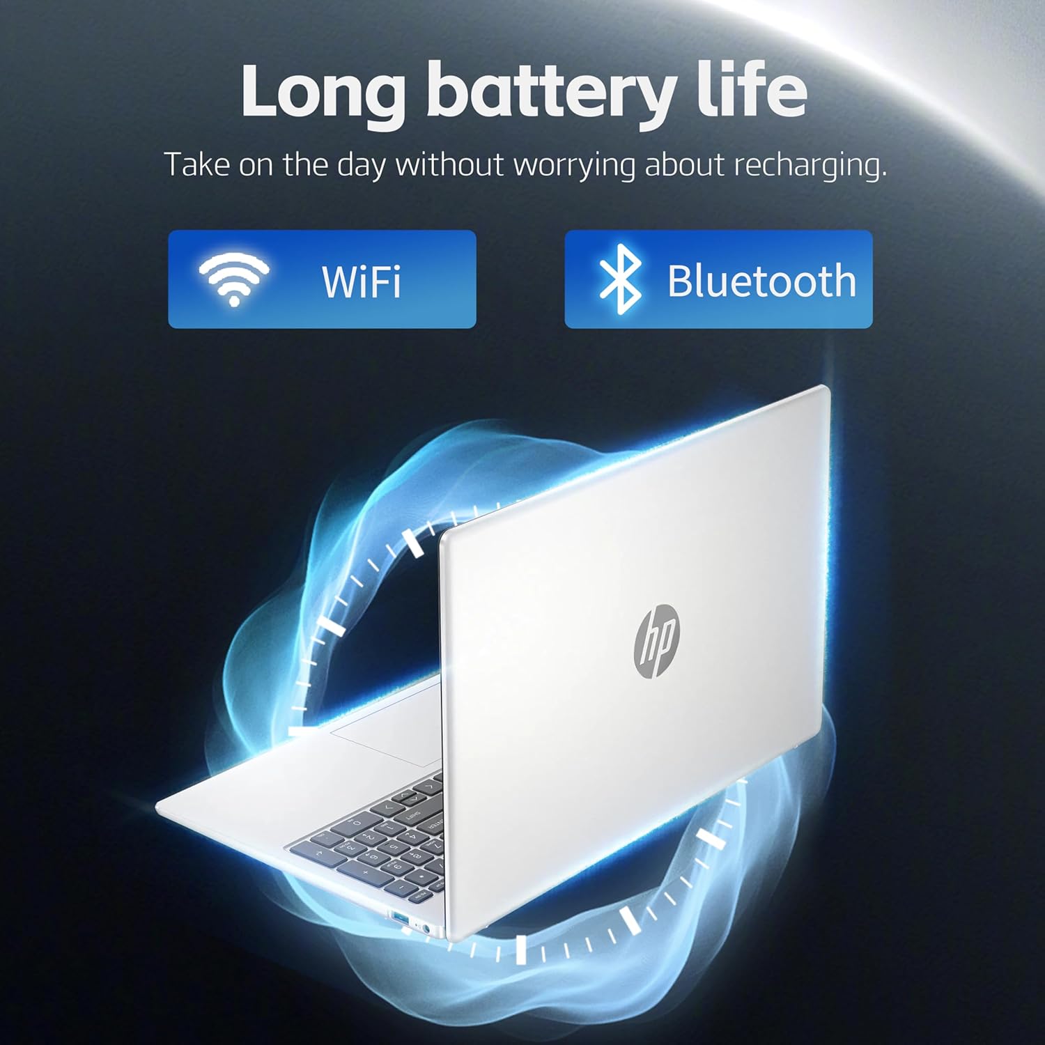 HP 15.6" Touchscreen Laptop  Intel Core i5 Processor  16GB RAM  512GB SSD  Numeric Keypad  Bluetooth  Wi-Fi  Long Battery Life  Windows 11 Home  Alpacatec Accessories  Silver