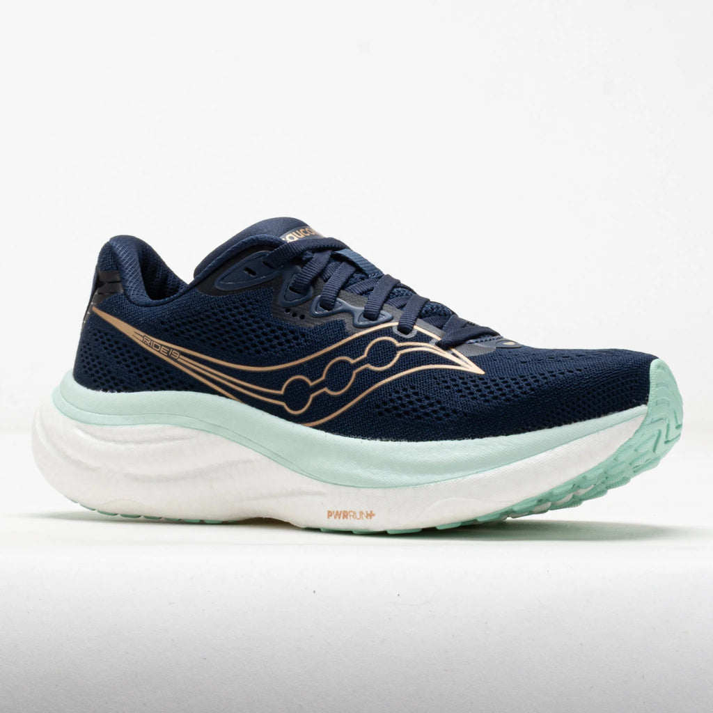 Saucony Ride 19 Women's Navy/Aqua