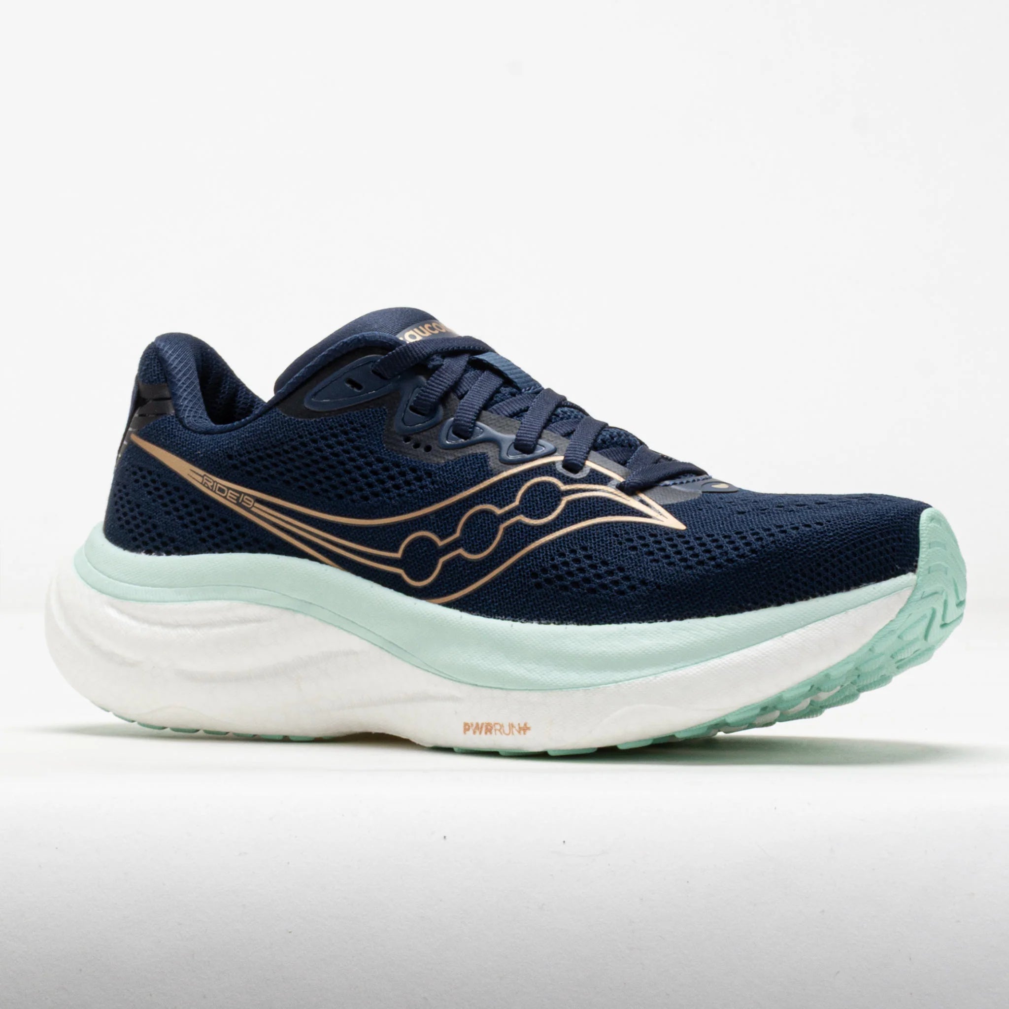 Saucony Ride 19 Women's Navy/Aqua