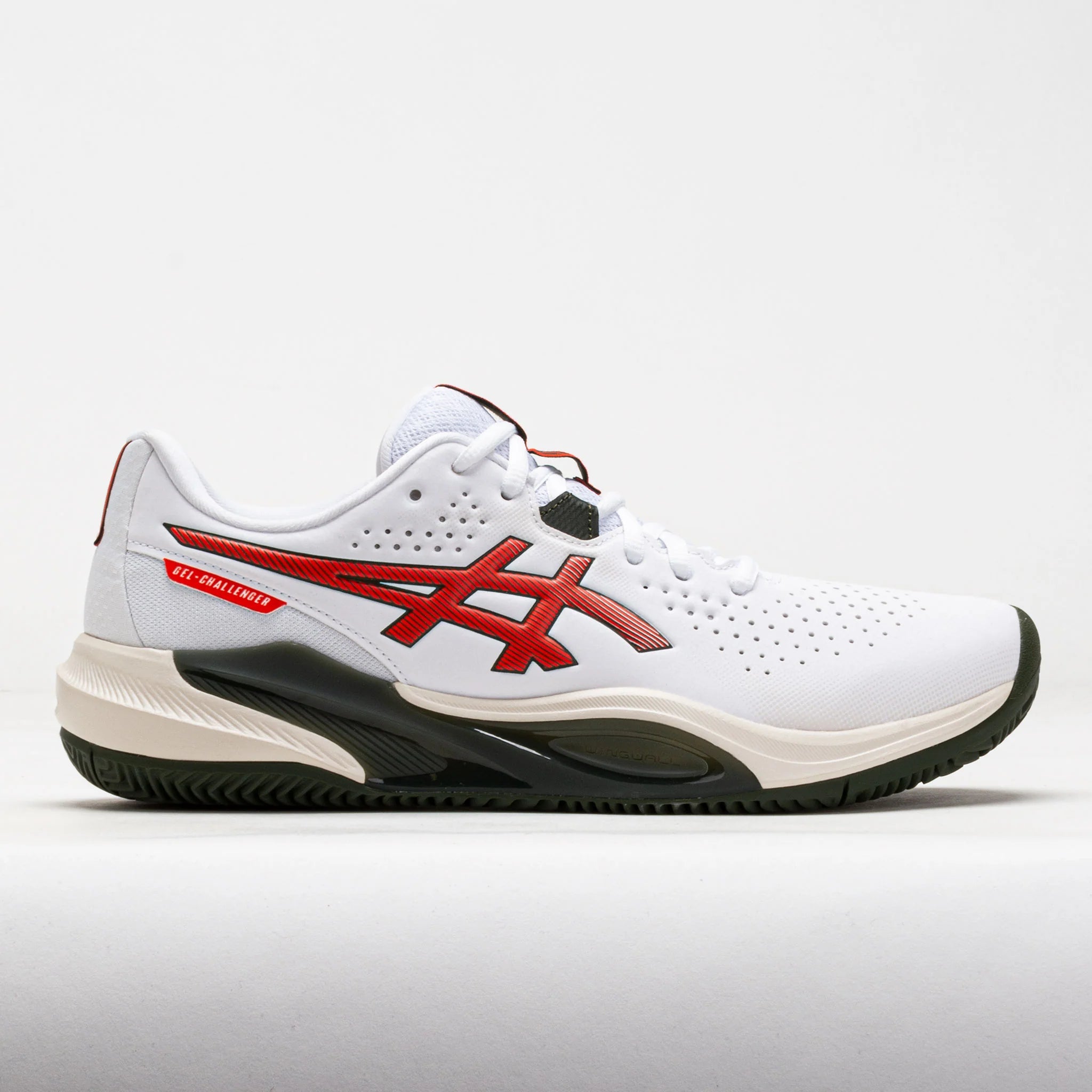 ASICS GEL-Challenger 15 Clay Men's White/Cherry Tomato