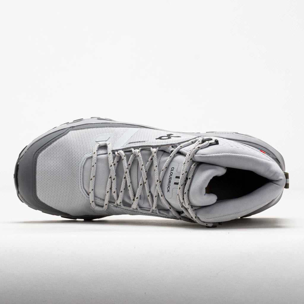 On Cloudrock Mid Waterproof Men's Glacier/Alloy