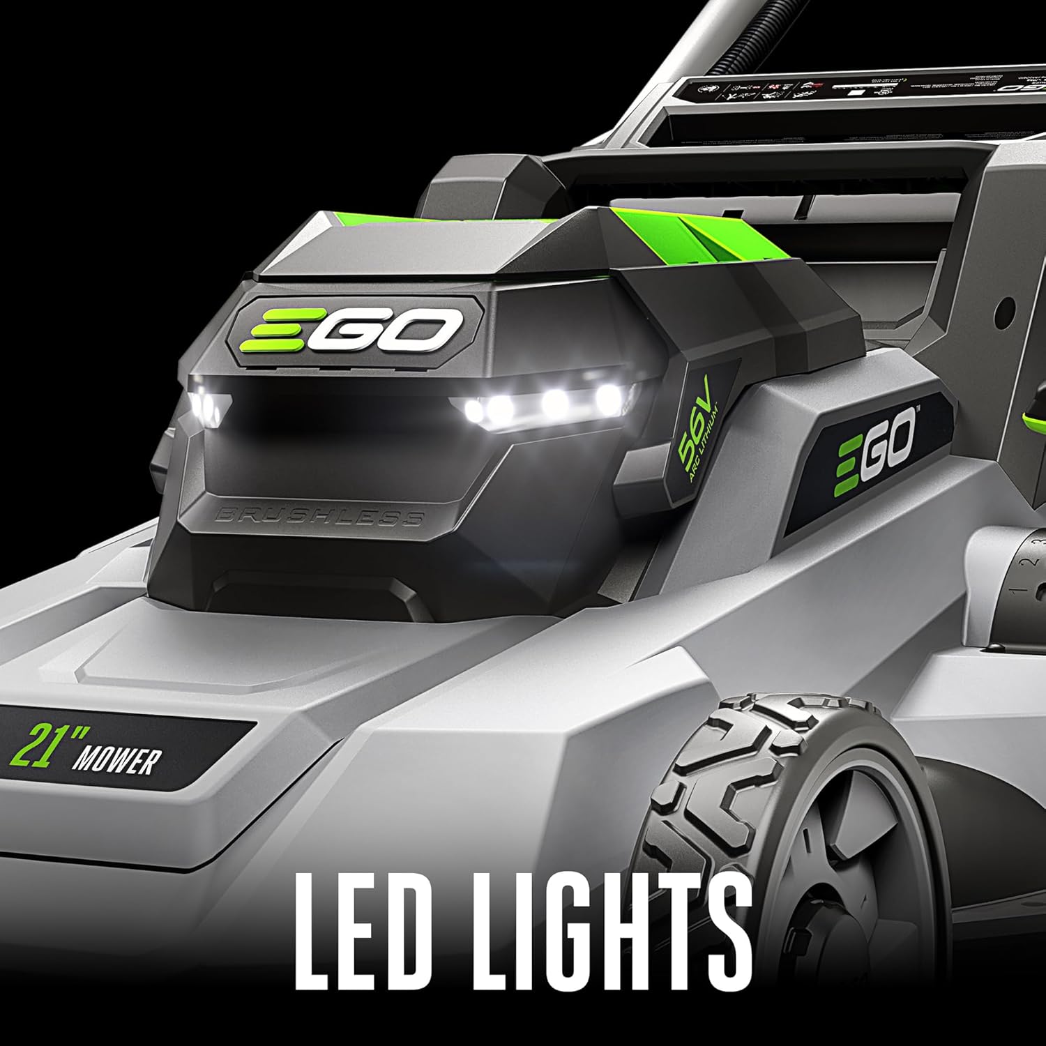 EGO POWER+ Electric Lawn Mower  Cordless  Includes 56V 6.0Ah Battery And 320W Charger - LM2114