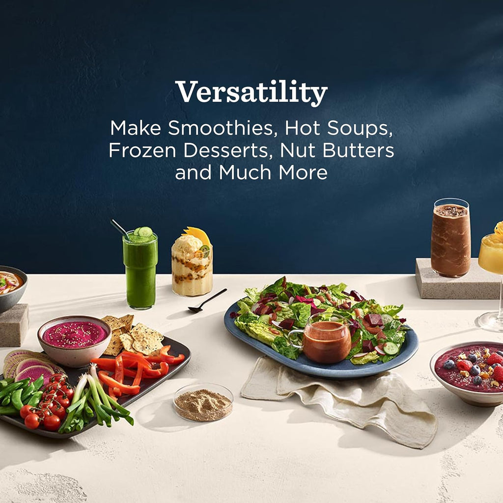 Vitamix Ascent X4 Gourmet SmartPrep Kitchen System, Professional-Grade Blender, Stainless-Steel Blades, 12-Cup Food Processor Attachment with 4 Discs, 48 Oz Blender Container, White