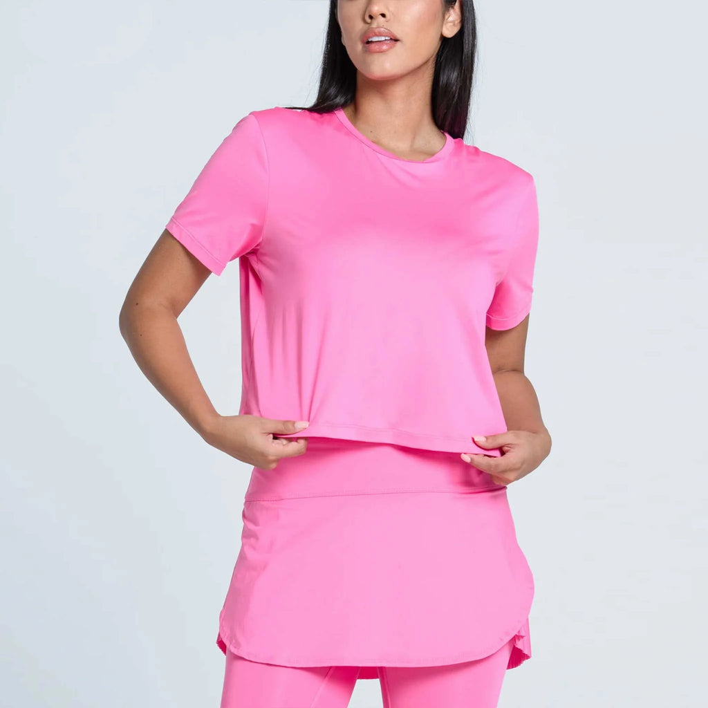 Lucky in Love Power Box Tee Women's