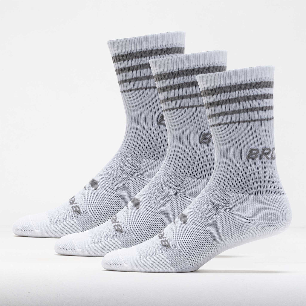 Brooks Run-In Crew Sock 3 Pack