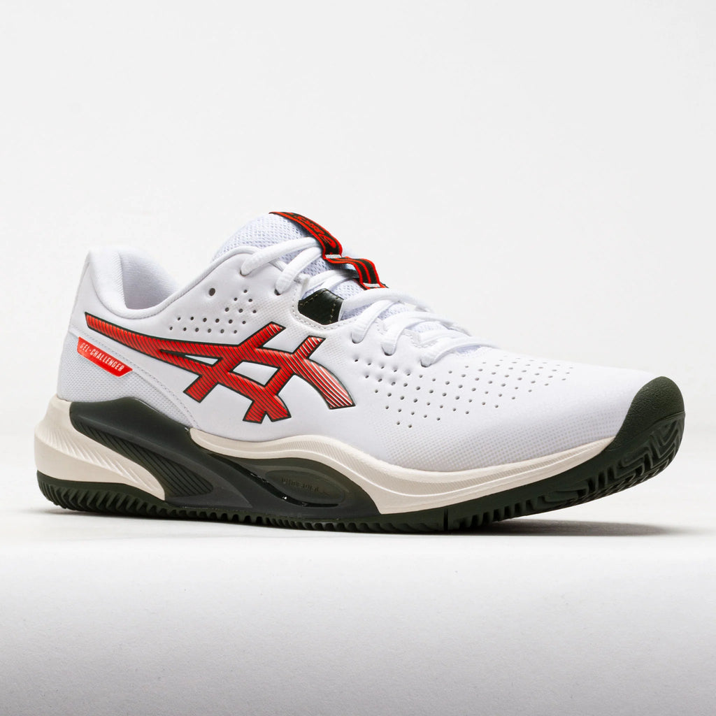ASICS GEL-Challenger 15 Clay Men's White/Cherry Tomato