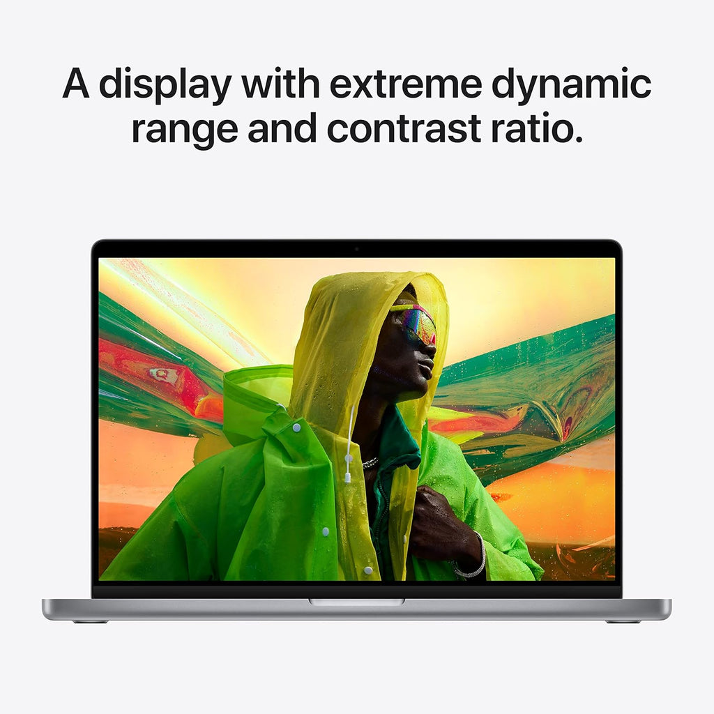 Apple MacBook Pro Late 2021 with Apple M1 Pro chip (14-inch  16GB RAM  1TB SSD Storage) (QWERTY English) Space Gray (Renewed)