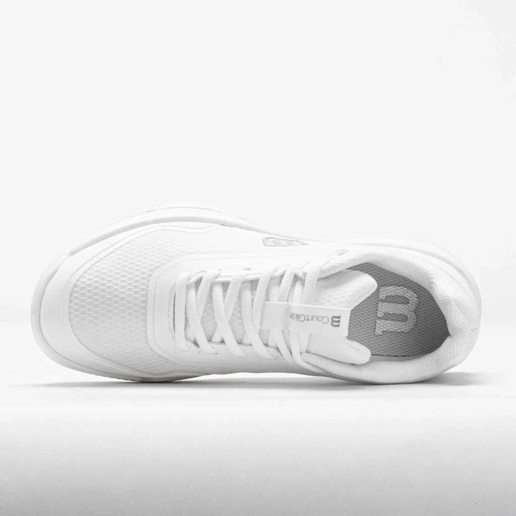 Wilson Courtglide Women's White/White/Silver