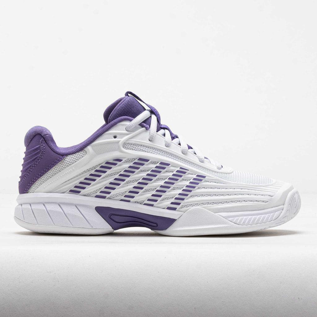 K-Swiss Hypercourt Express 3 Junior White/Purple Haze/Neon Lavendar