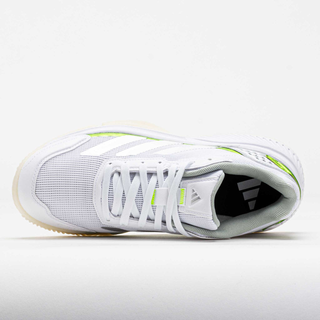 adidas CourtQuick Padel Women's White/Silver Metallic/Lucid Lemon