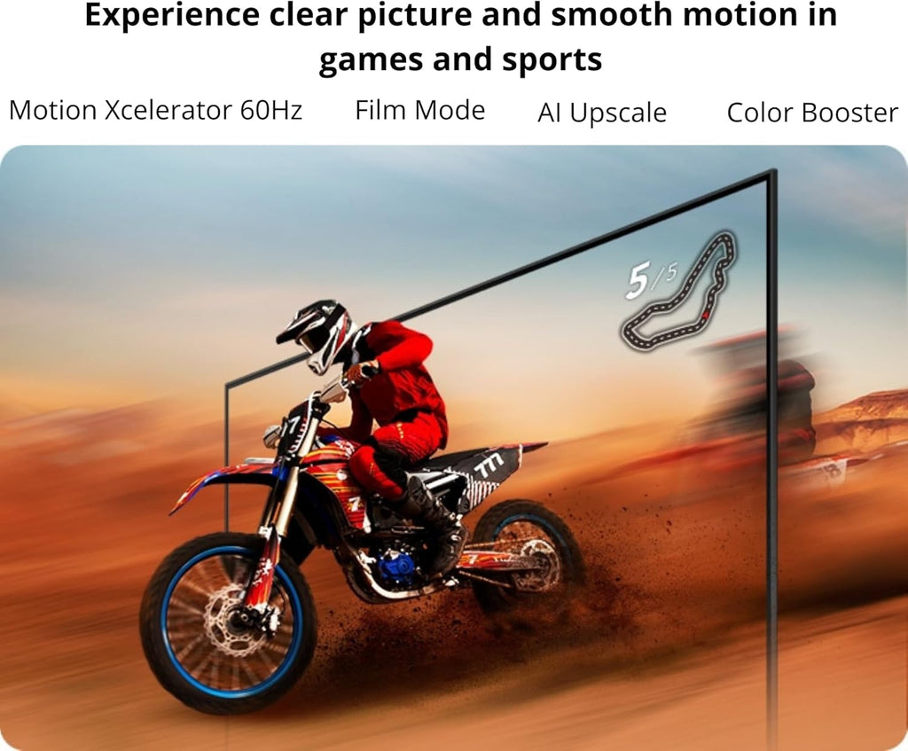 Samsung 43 Inch Smart TV 2025 Class U8000 Series Crystal UHD 4K Smart Tizen TV with Bluetooth  Motion Xcelerator(Renewed)