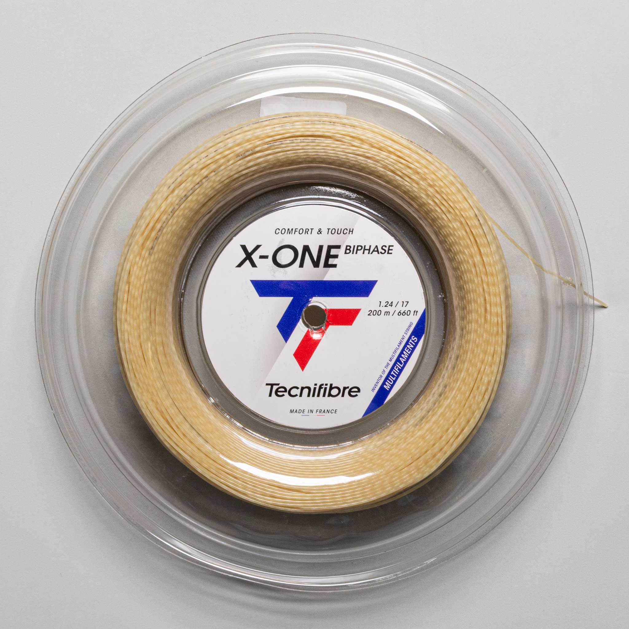 Tecnifibre X-One Biphase 17 1.24 660' Reel